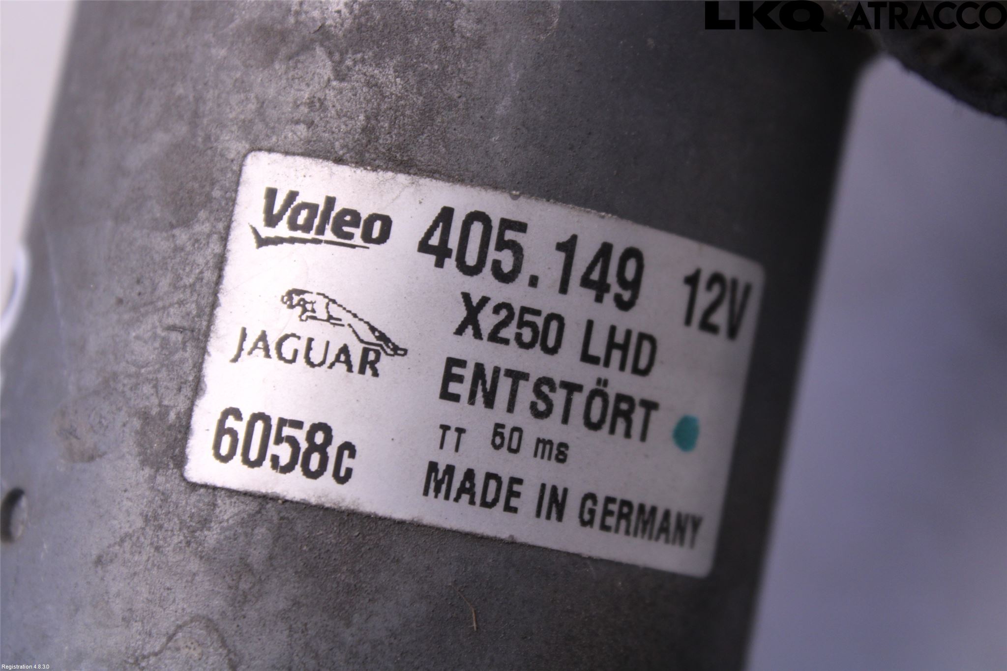 Jaguar XF 08-15 Torkarmotor Vindruta
