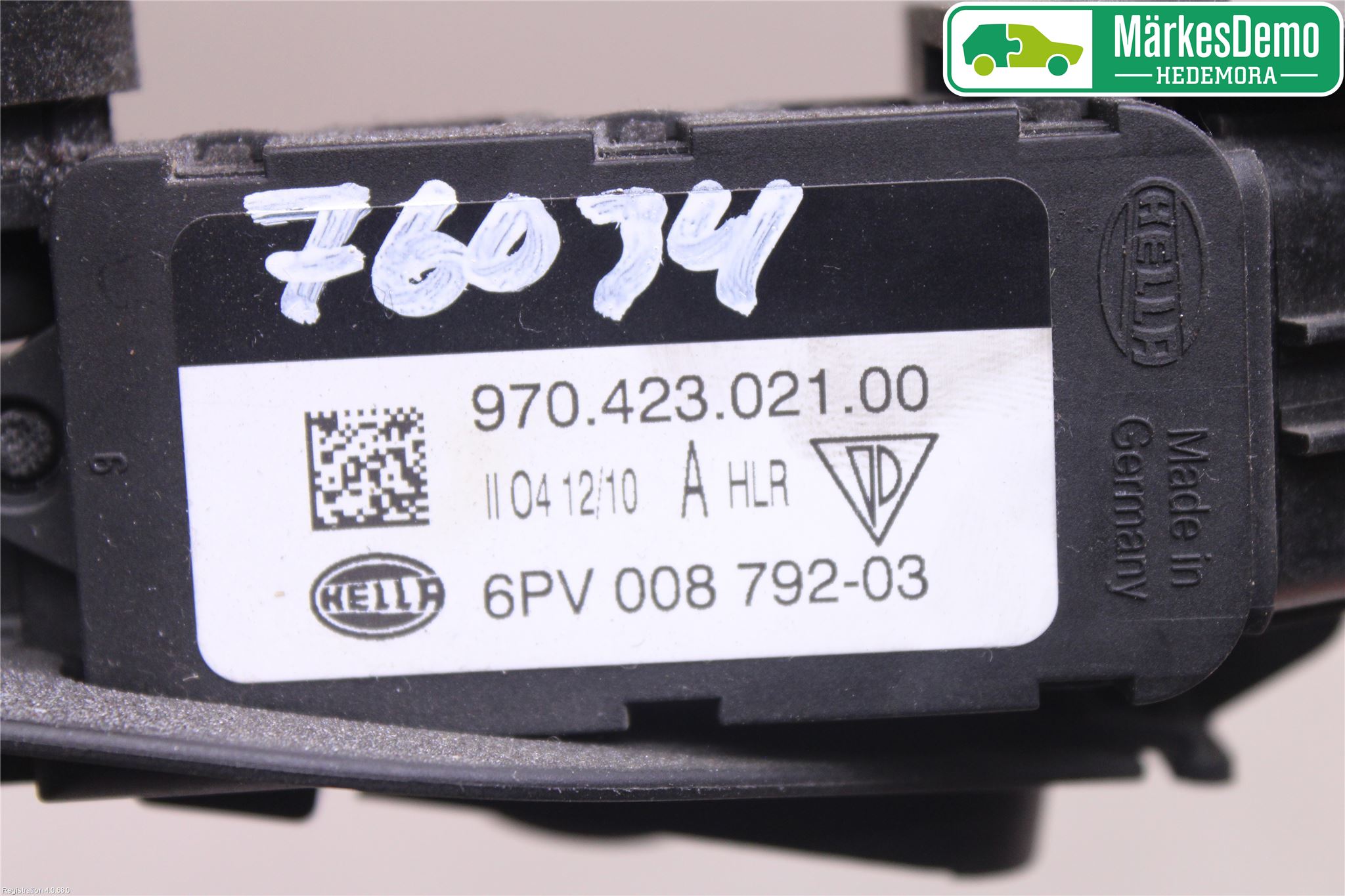 Porsche PANAMERA 09- Gaspedal