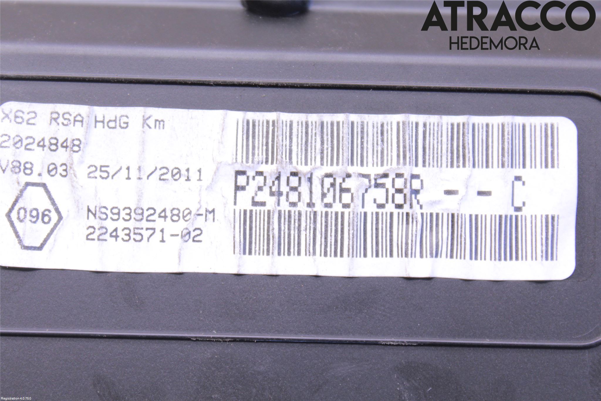 Renault MASTER III  10-14 Instrument Komb