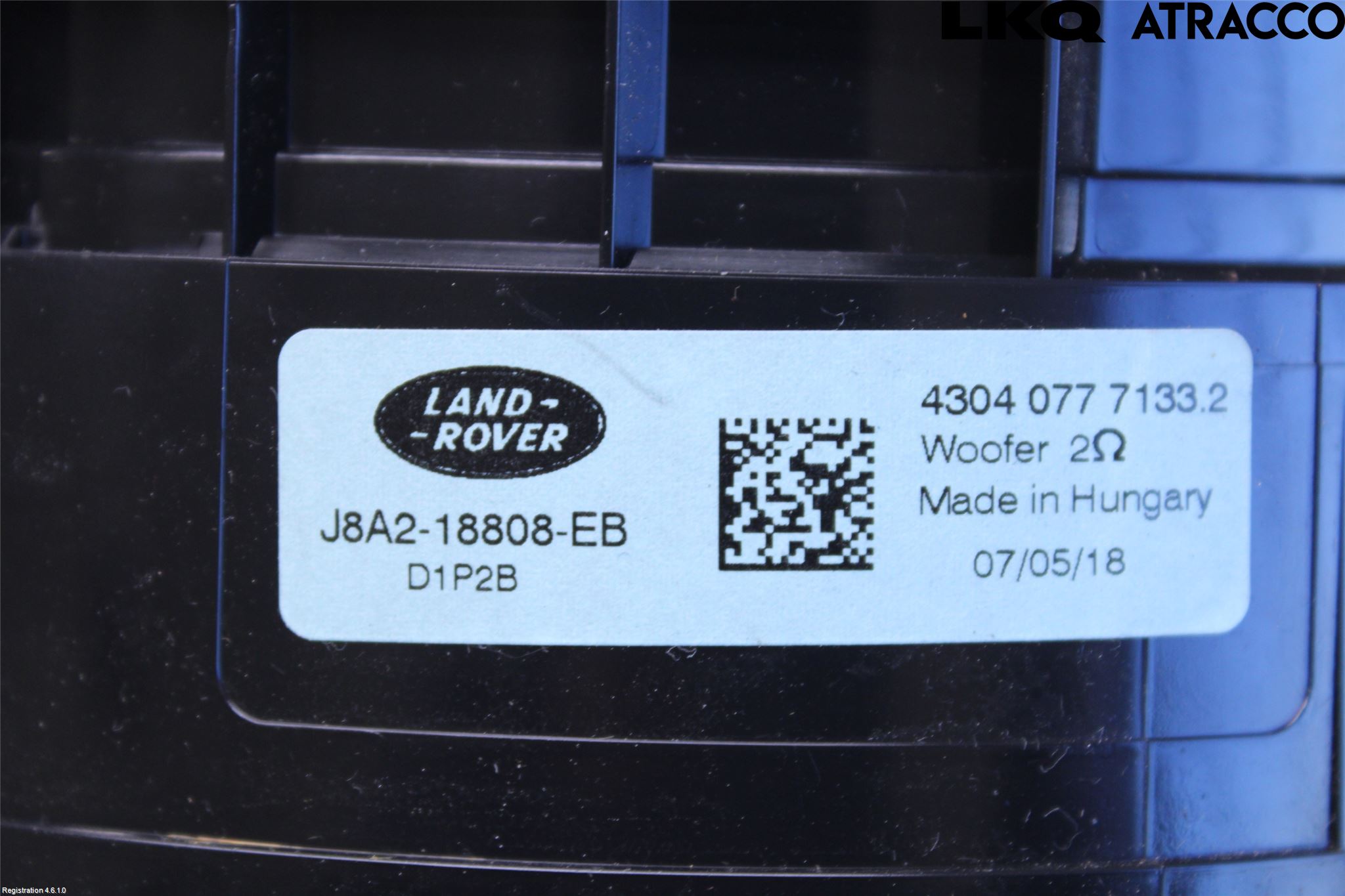 Landrover RANGE ROVER VELAR (L560) 17- Högtalare