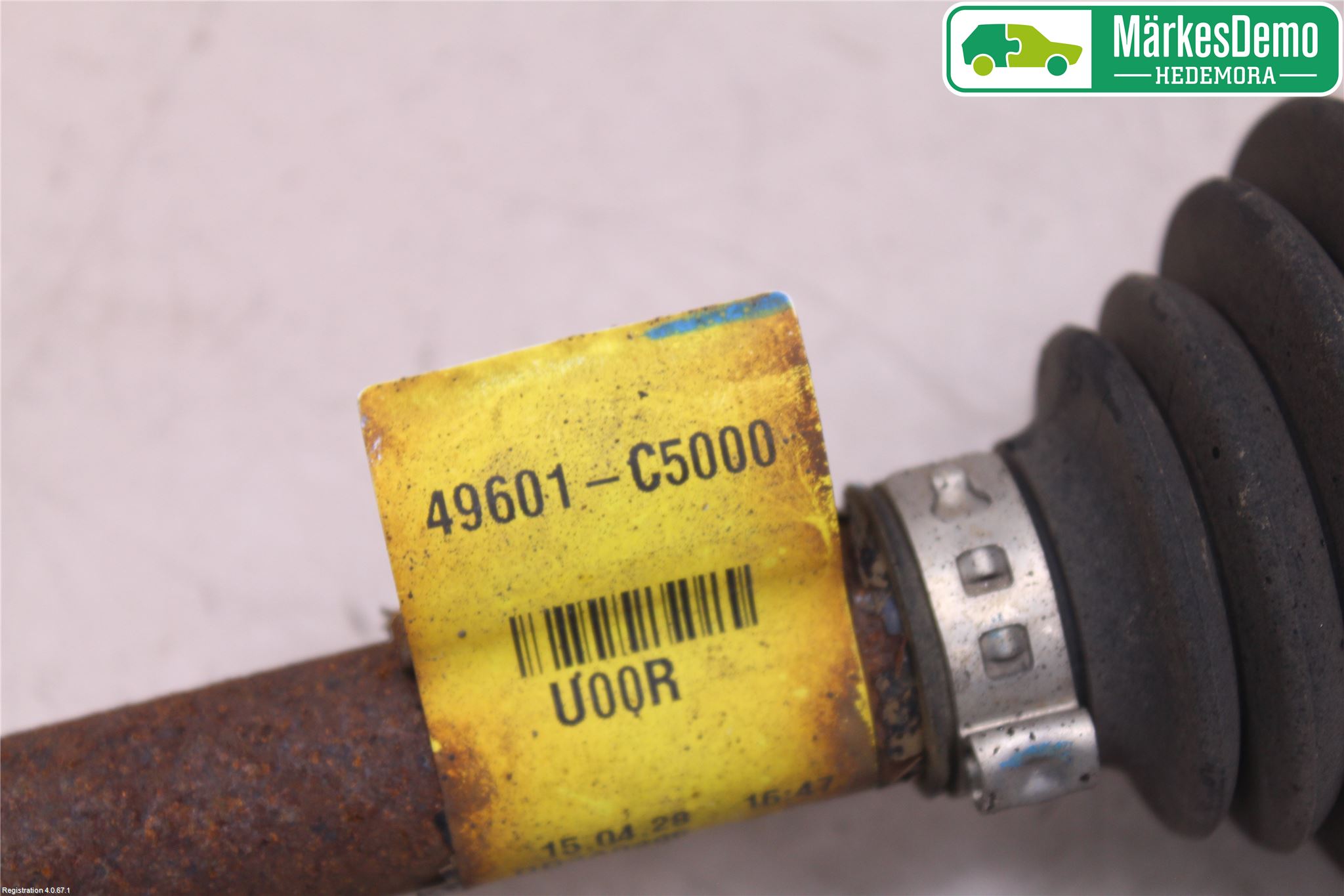 Kia SORENTO 15-20 Drivaxel Bak Höger