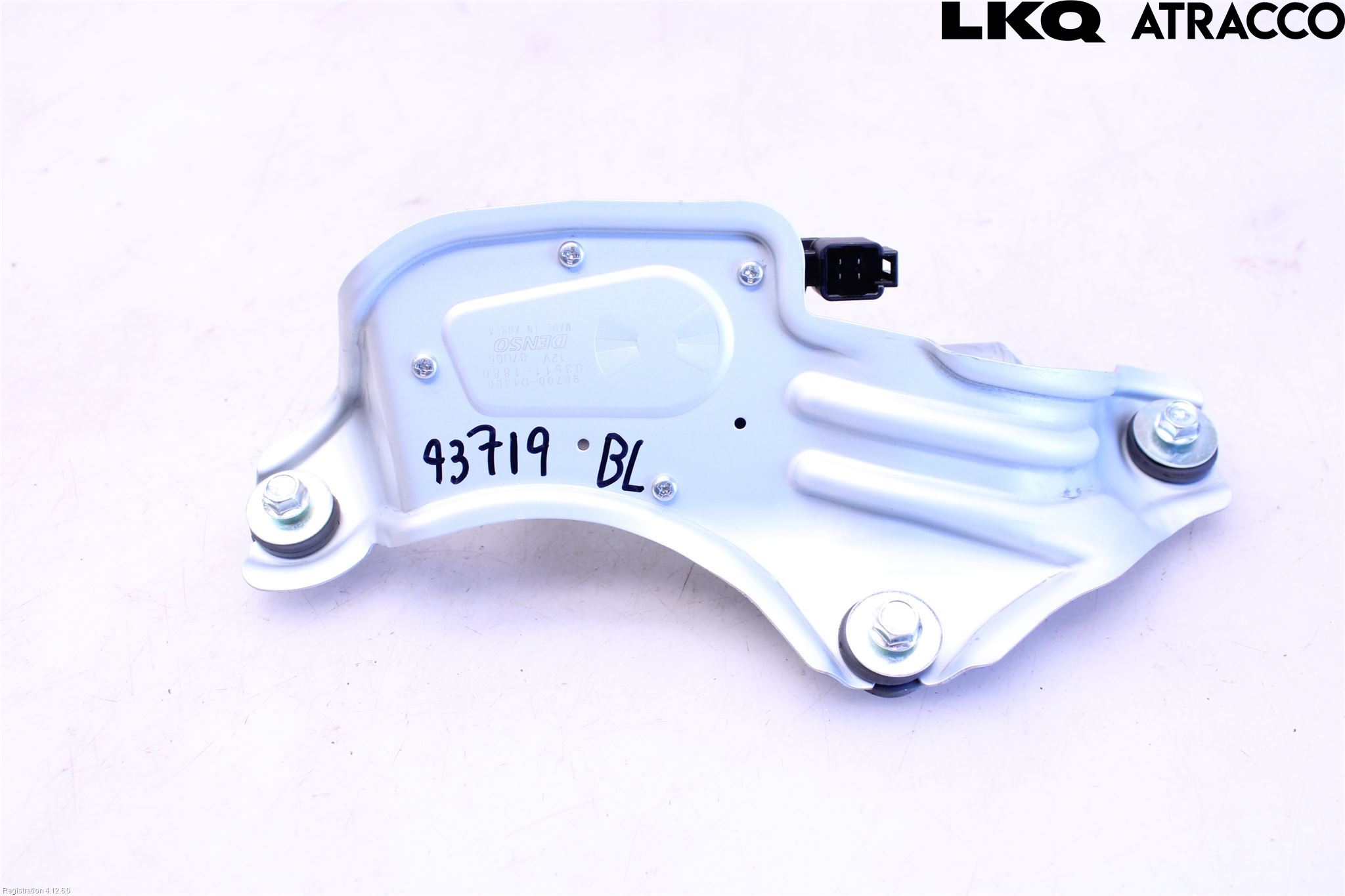 Kia OPTIMA 16-20 Torkarmotor Baklucka