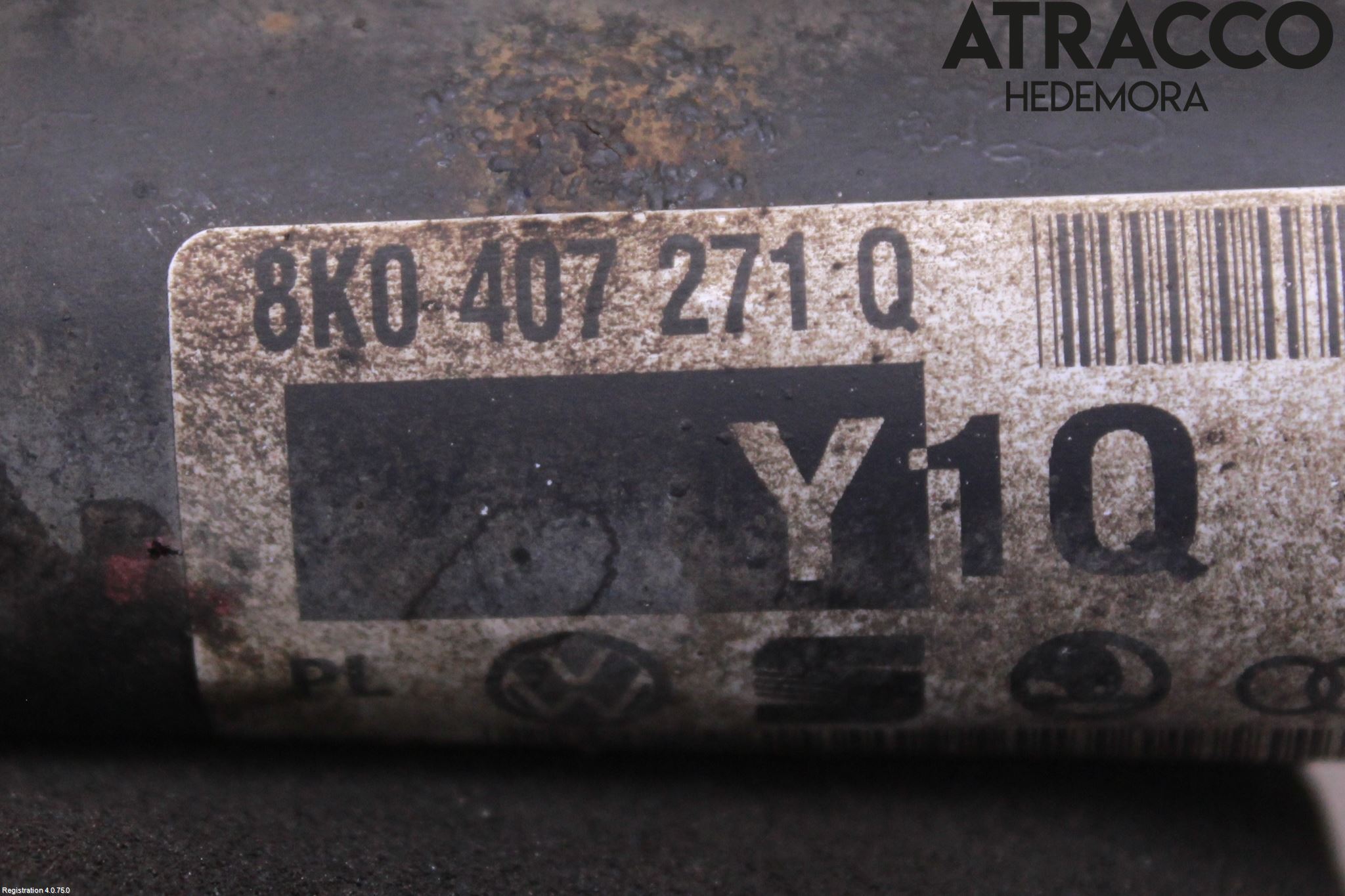 Audi A5 07-16 Drivaxel Fram Höger