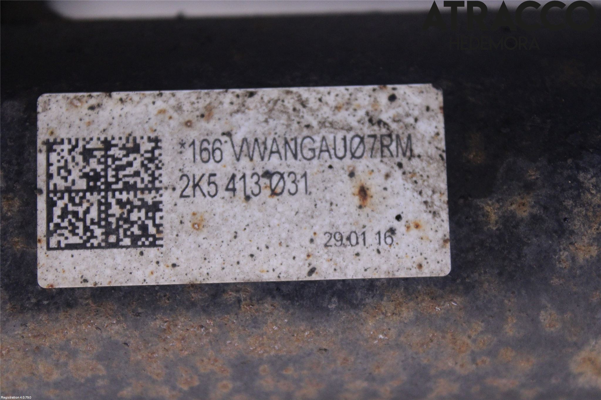 Volkswagen VW CADDY 16-20 Fjäderben Fram Höger
