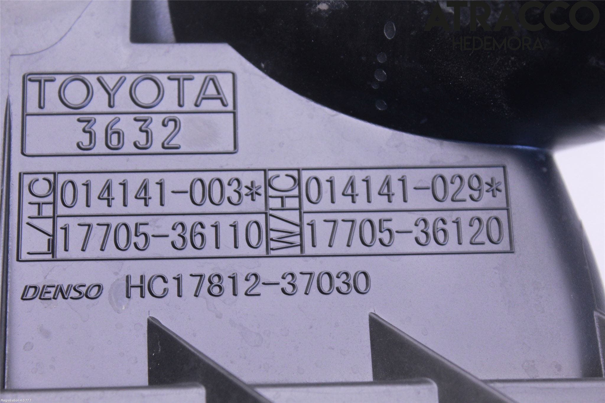 Toyota RAV4 13-18 Luftrenare