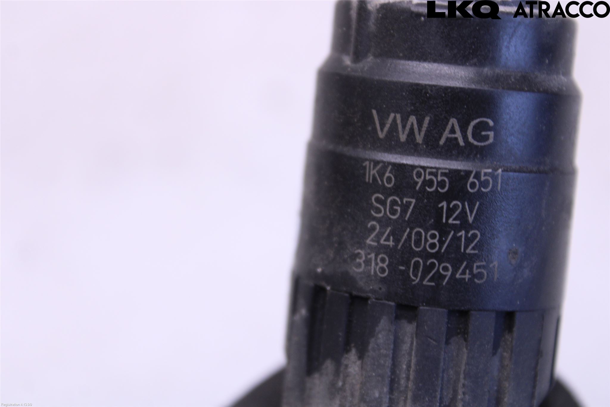 Volkswagen VW GOLF / E-GOLF VII 13-20 Spolarpump Vindruta