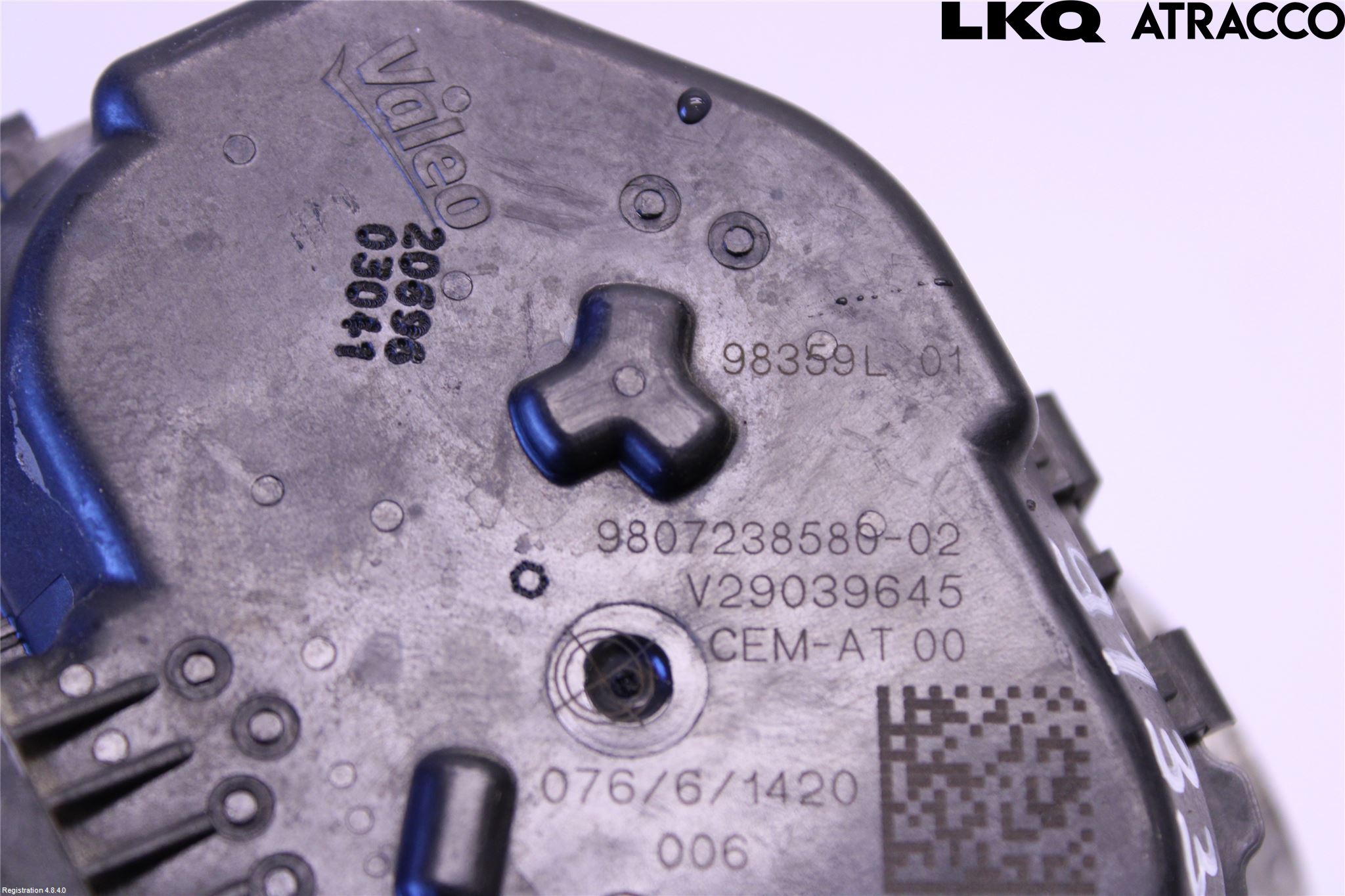 Citroen BERLINGO 08-18 Injspjällhus