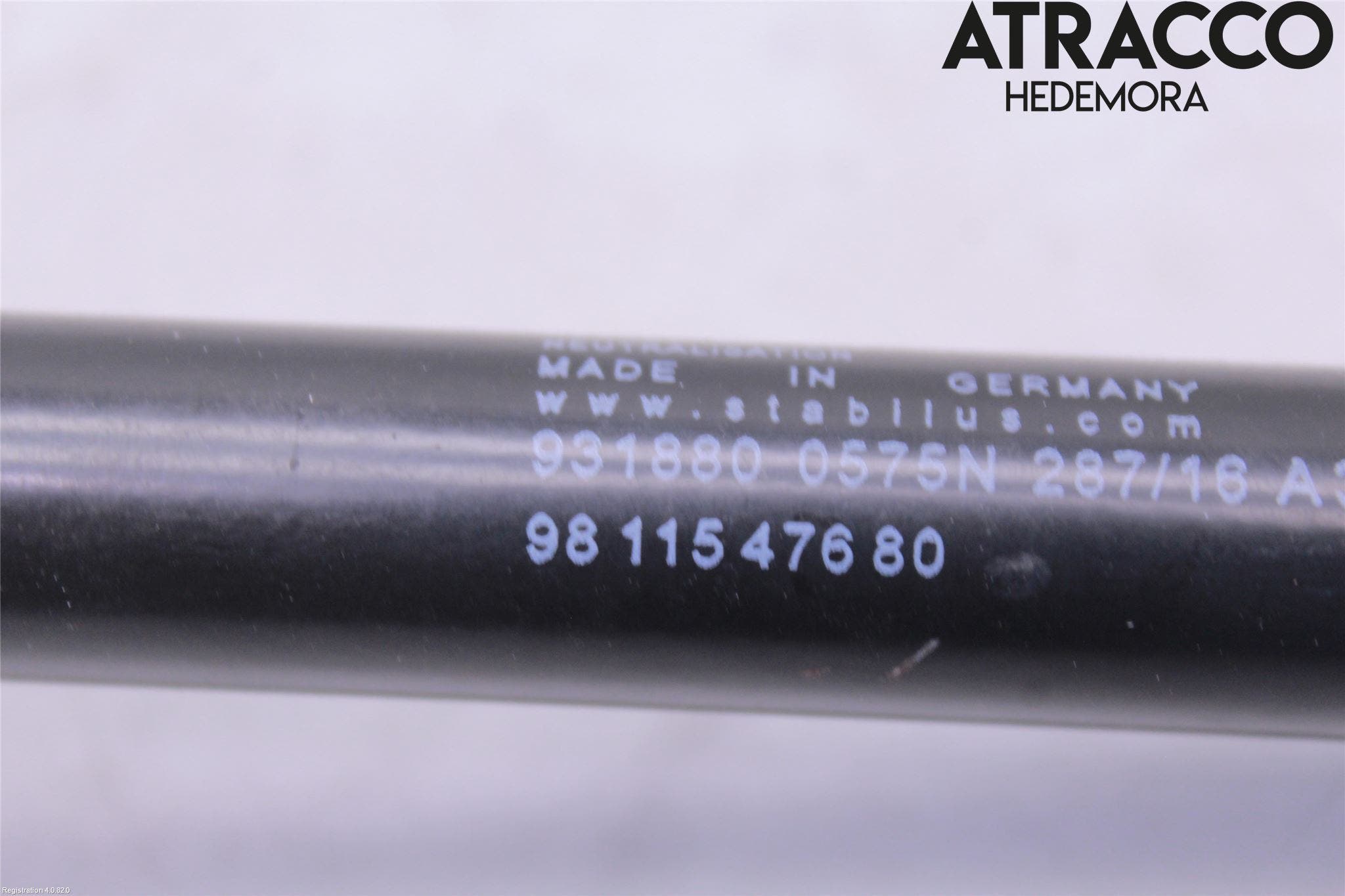 Peugeot 3008 17-24 Gasfjäder Baklucka