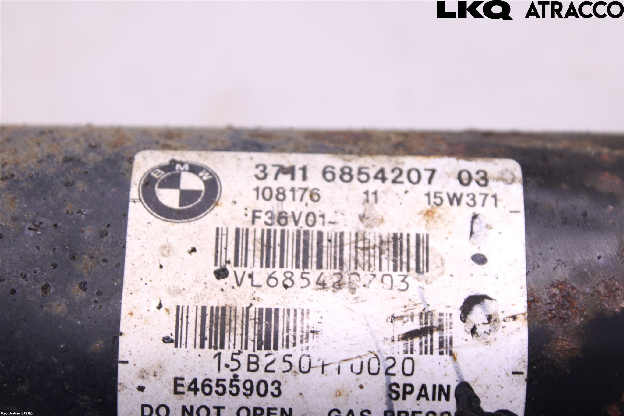 BMW 4 F32/F33/F82/F83 13-20 Fjäderben Fram Vänster