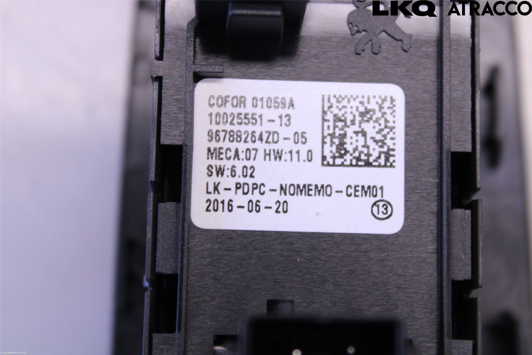 Citroen C4 PICASSO 14-18 Strömställare Elhiss