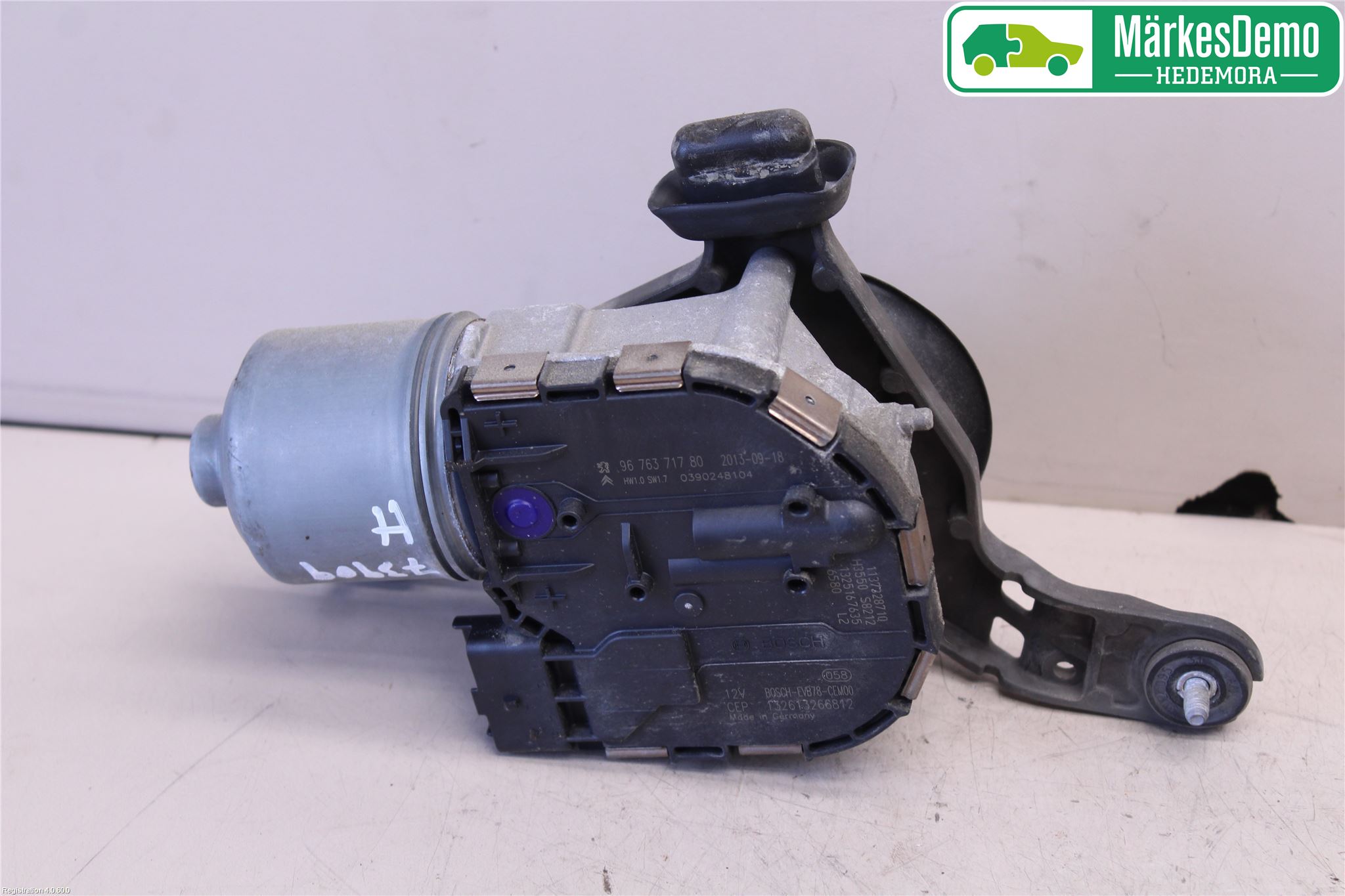 Citroen C4 GRAND PICASSO 14-18 Torkarmotor Vindruta