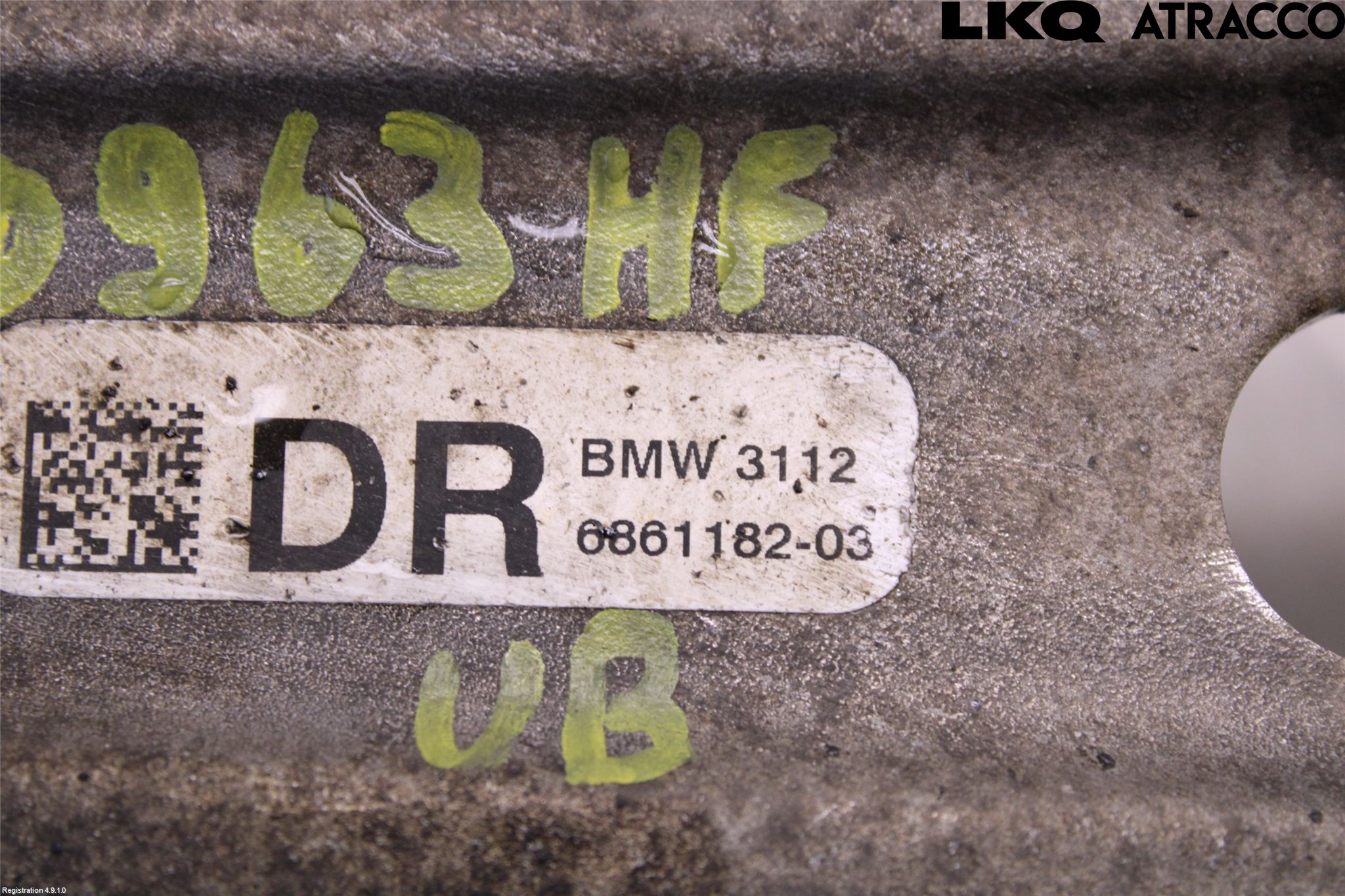 BMW 5 G30/G31/F90 17-23 Bärarm Fram Undre Hö