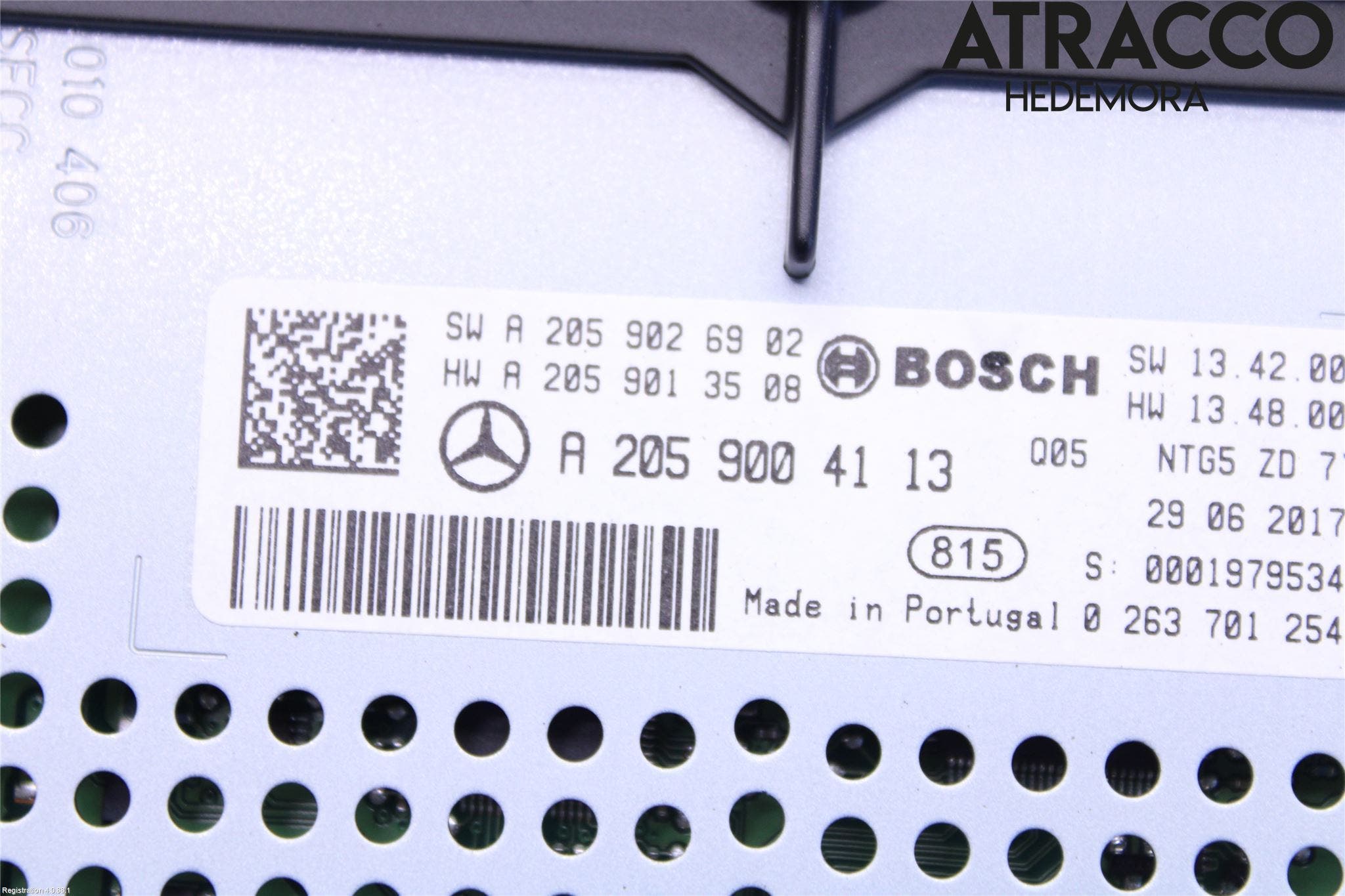 Mercedes-Benz MB C-KLASS (W205) 14-21 Cd Radio - Multimediapanel