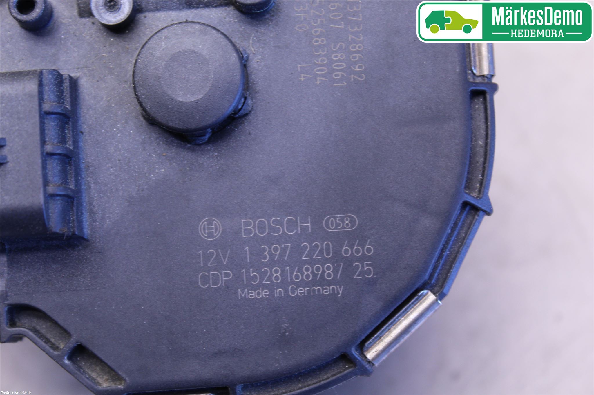 Mercedes-Benz MB E-KLASS (W212) 09-16 Torkarmotor Vindruta