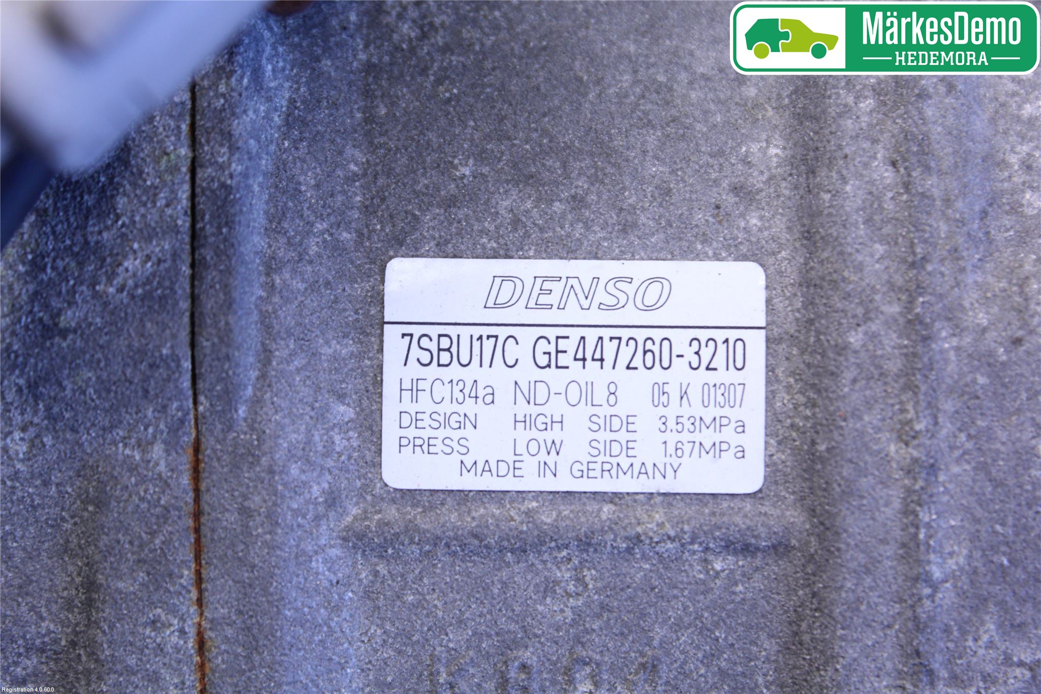 BMW 5 E60/61 Sed/Tou 02-10 Ac Kompressor