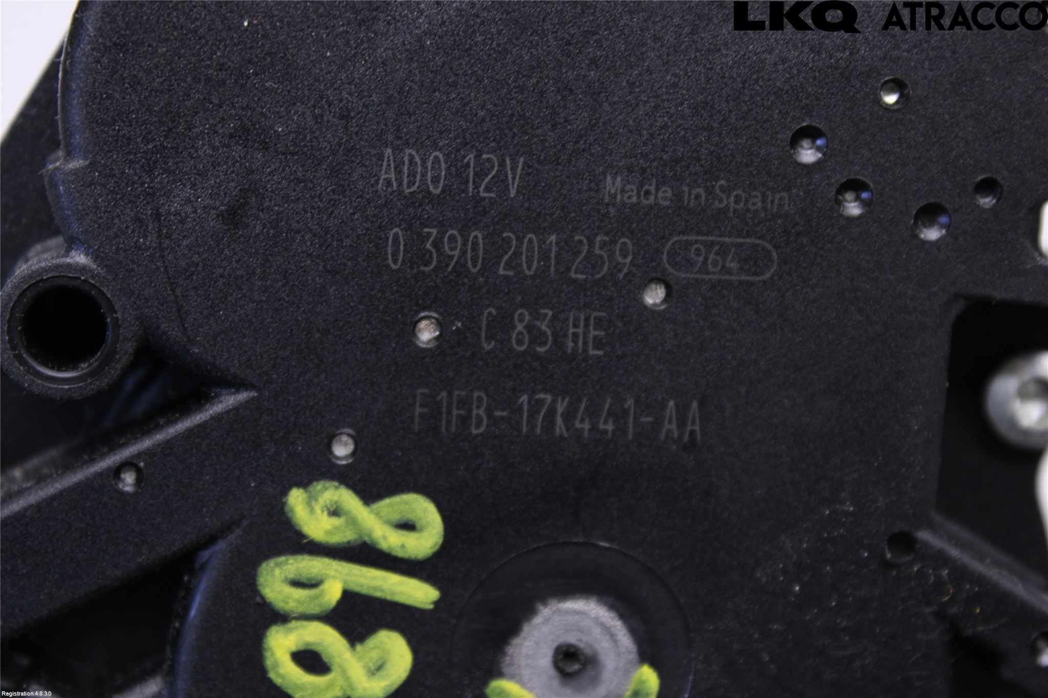 Ford FOCUS 15-18 Torkarmotor Baklucka