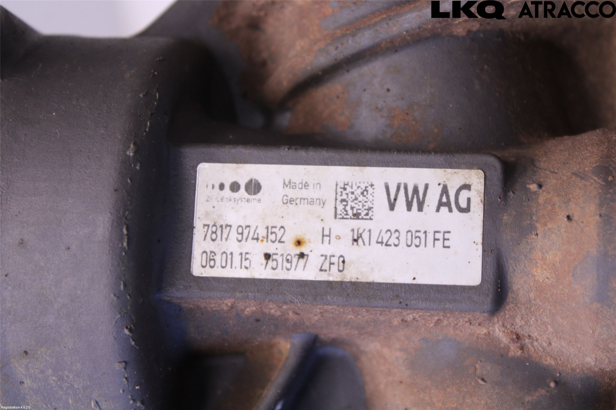 Volkswagen VW CADDY 11-15 Styrväxel-Snäcka Elektrisk