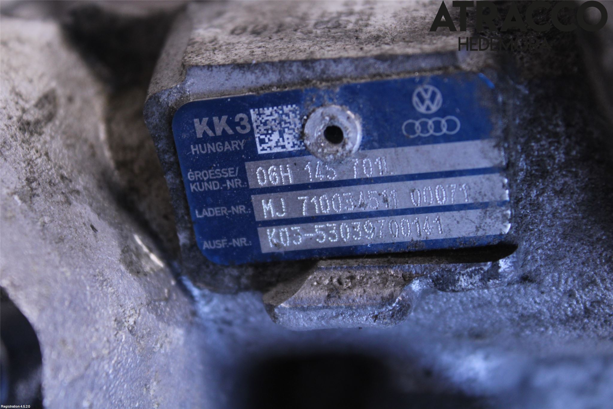 Audi A5 07-16 Turboaggregat