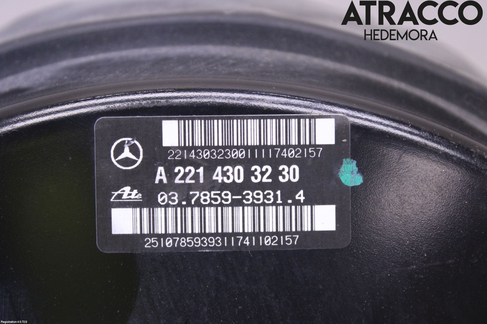 Mercedes-Benz MB S-KLASS (W221) 05-13 Bromsservo