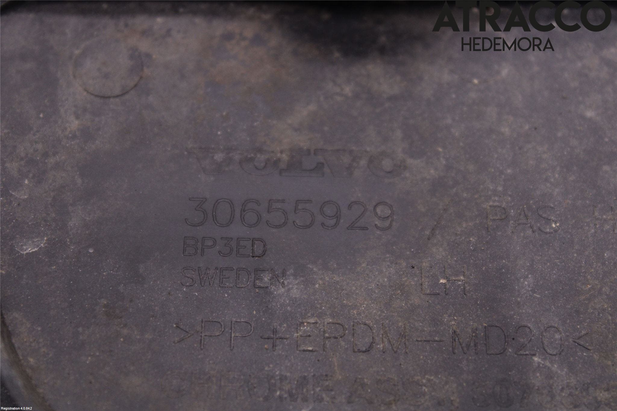 Volvo S80 07-13 Dimljussarg Fram