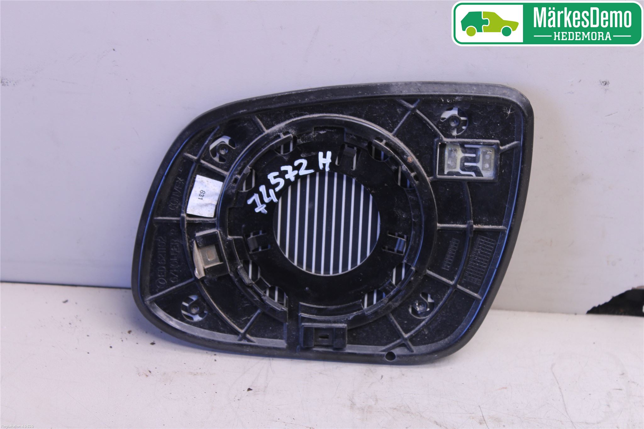 Kia CEED 06-12 Spegelglas Hö