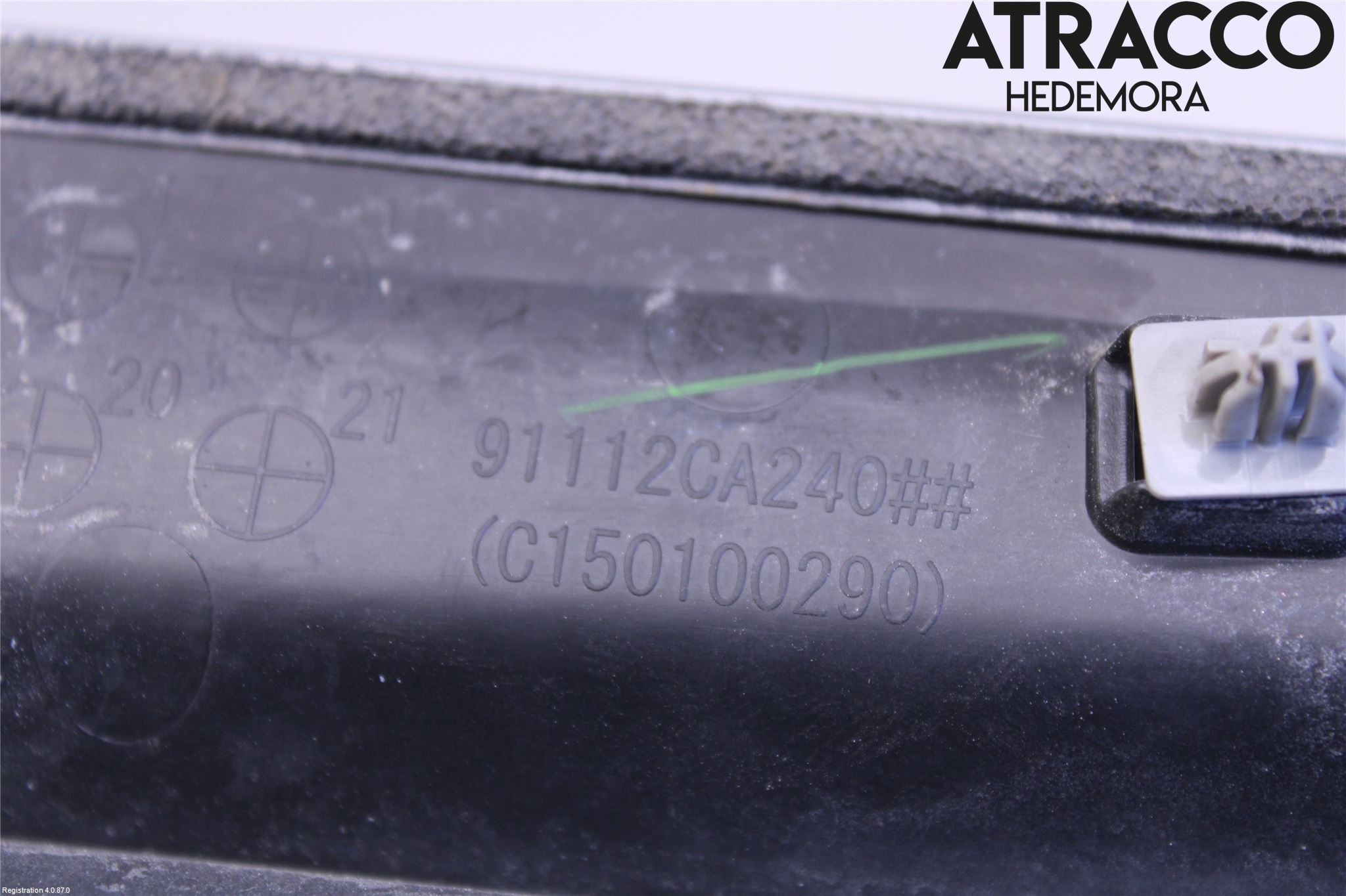 Toyota GT86 12- List Framskärm Vä