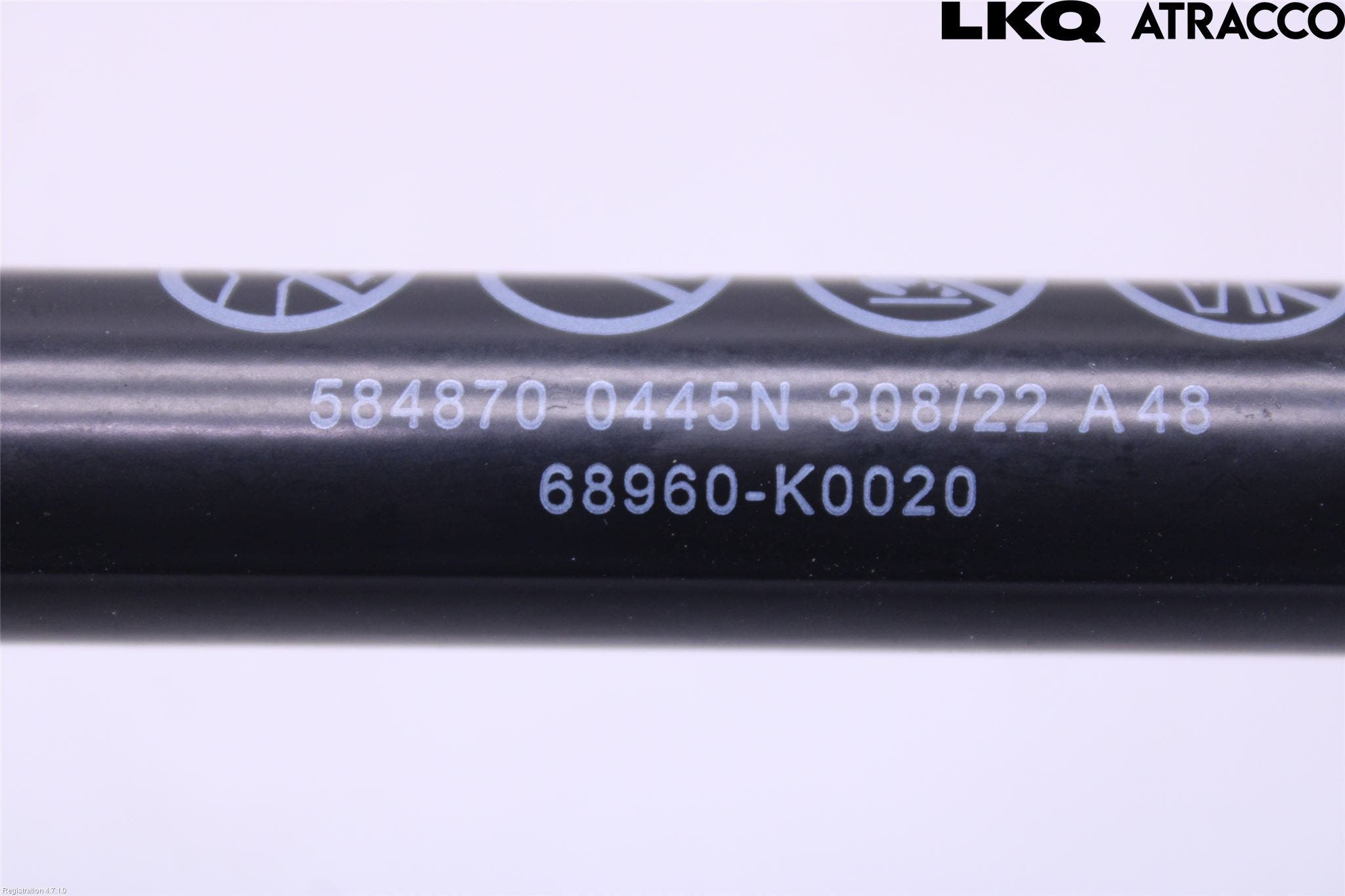 Toyota YARIS XP21 20- Gasfjäder Baklucka