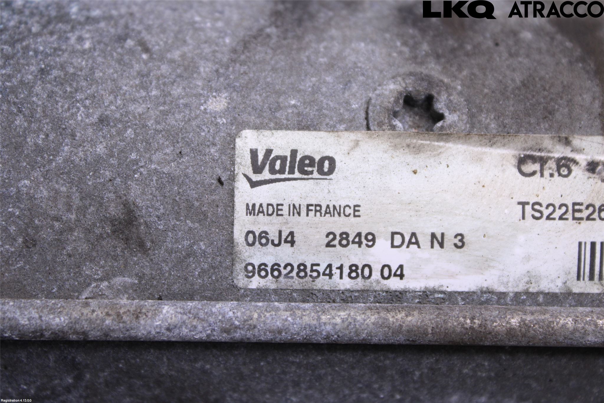 Citroen C4 PICASSO 14-18 Startmotor Diesel