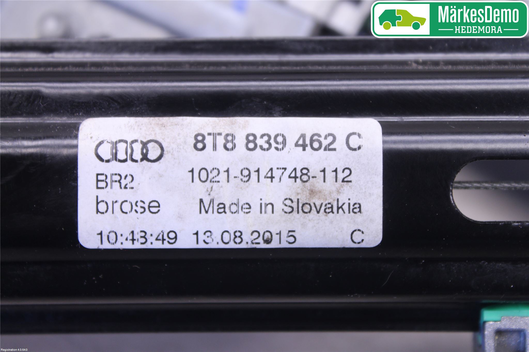 Audi A5 07-16 Fönsterhiss El Kompl