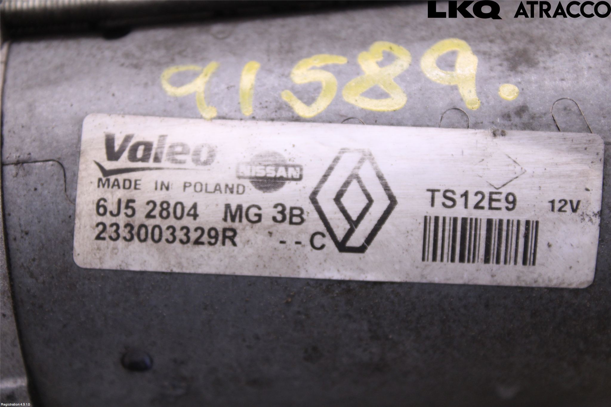 Nissan NV200/NV200 COMBI Startmotor Diesel