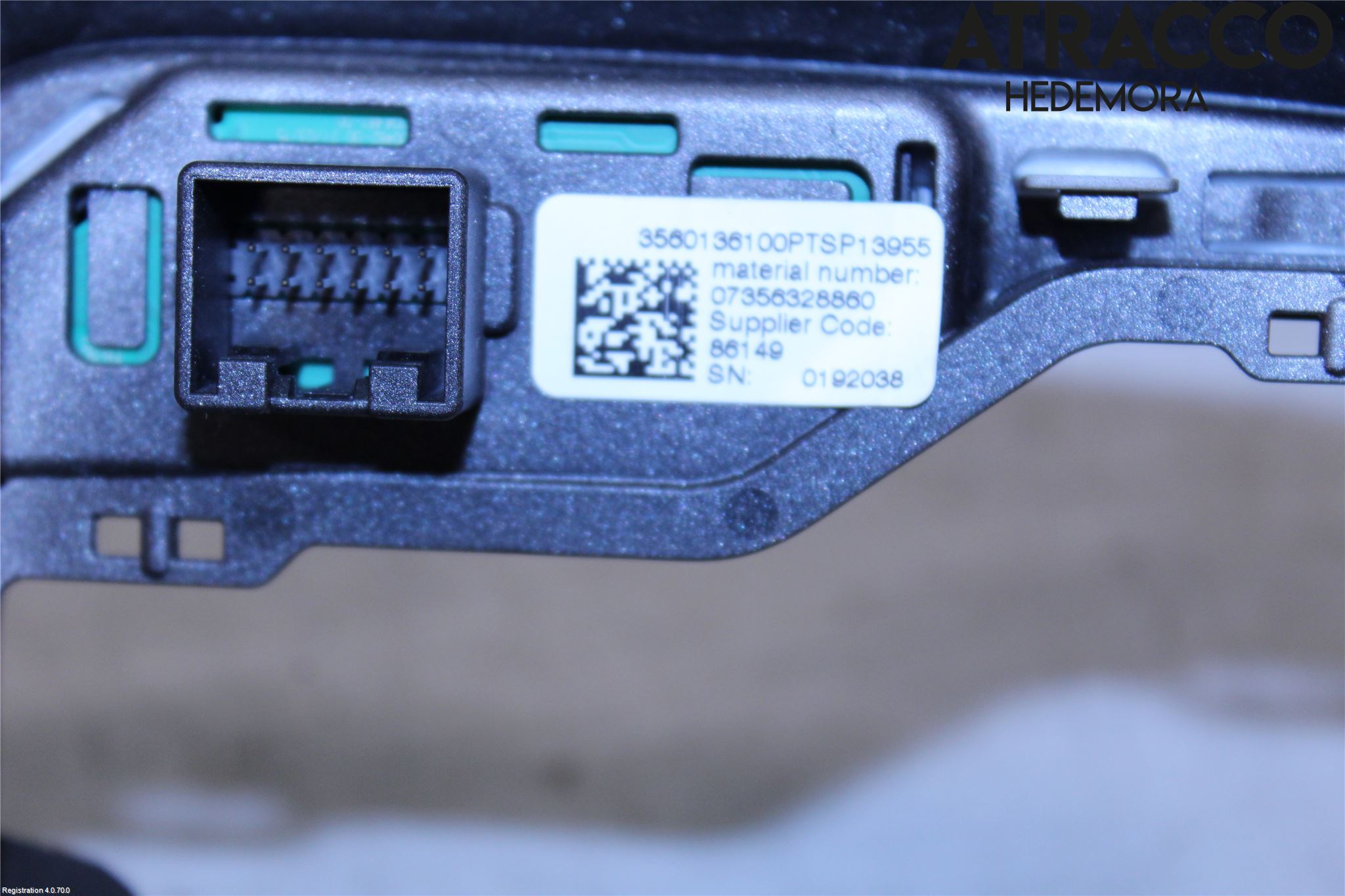 Fiat TIPO/CROSS 16- Inredning Sarg Växelspak