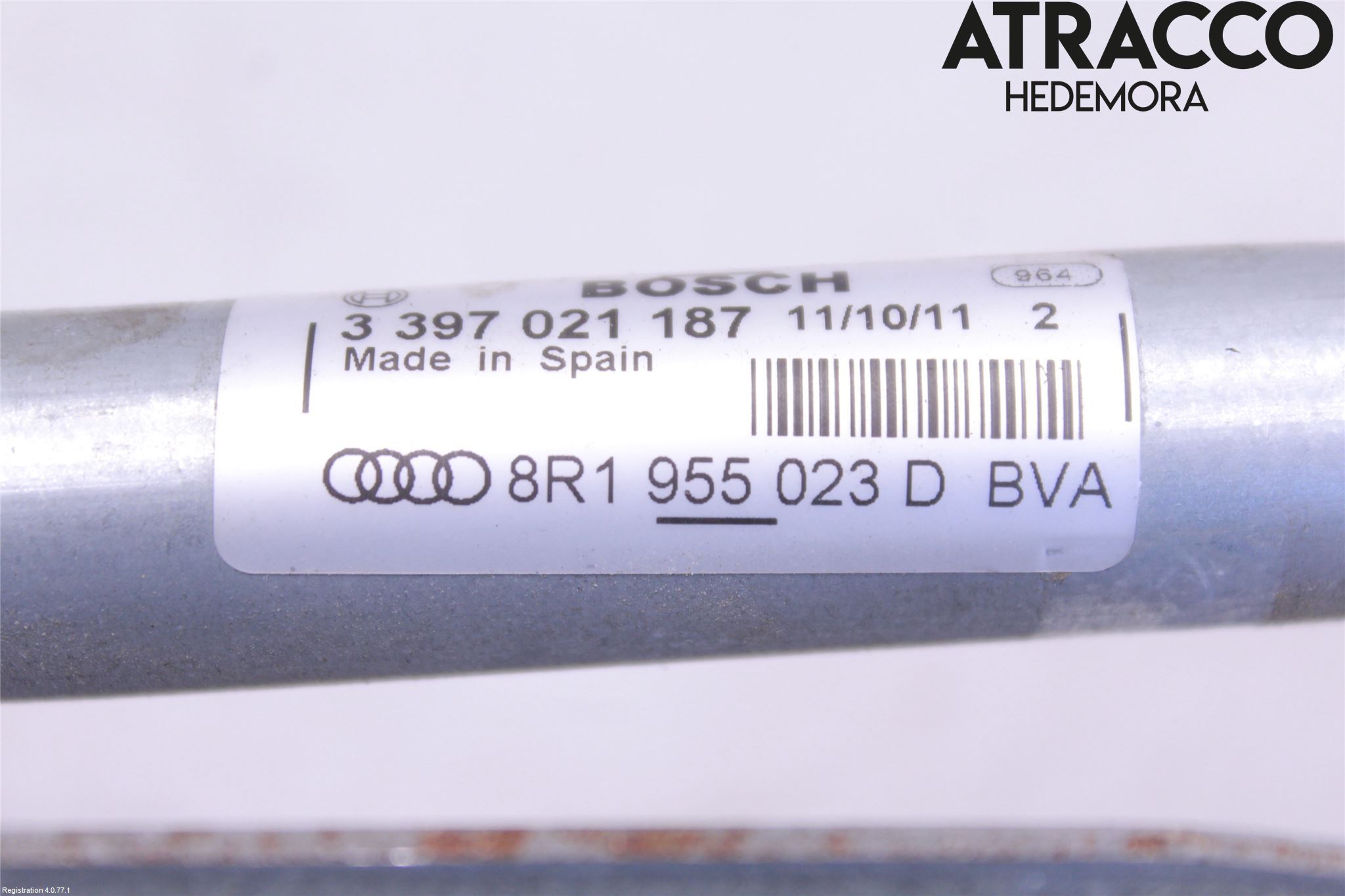 Audi Q5 09-16 Torkarmekanism Vindruta