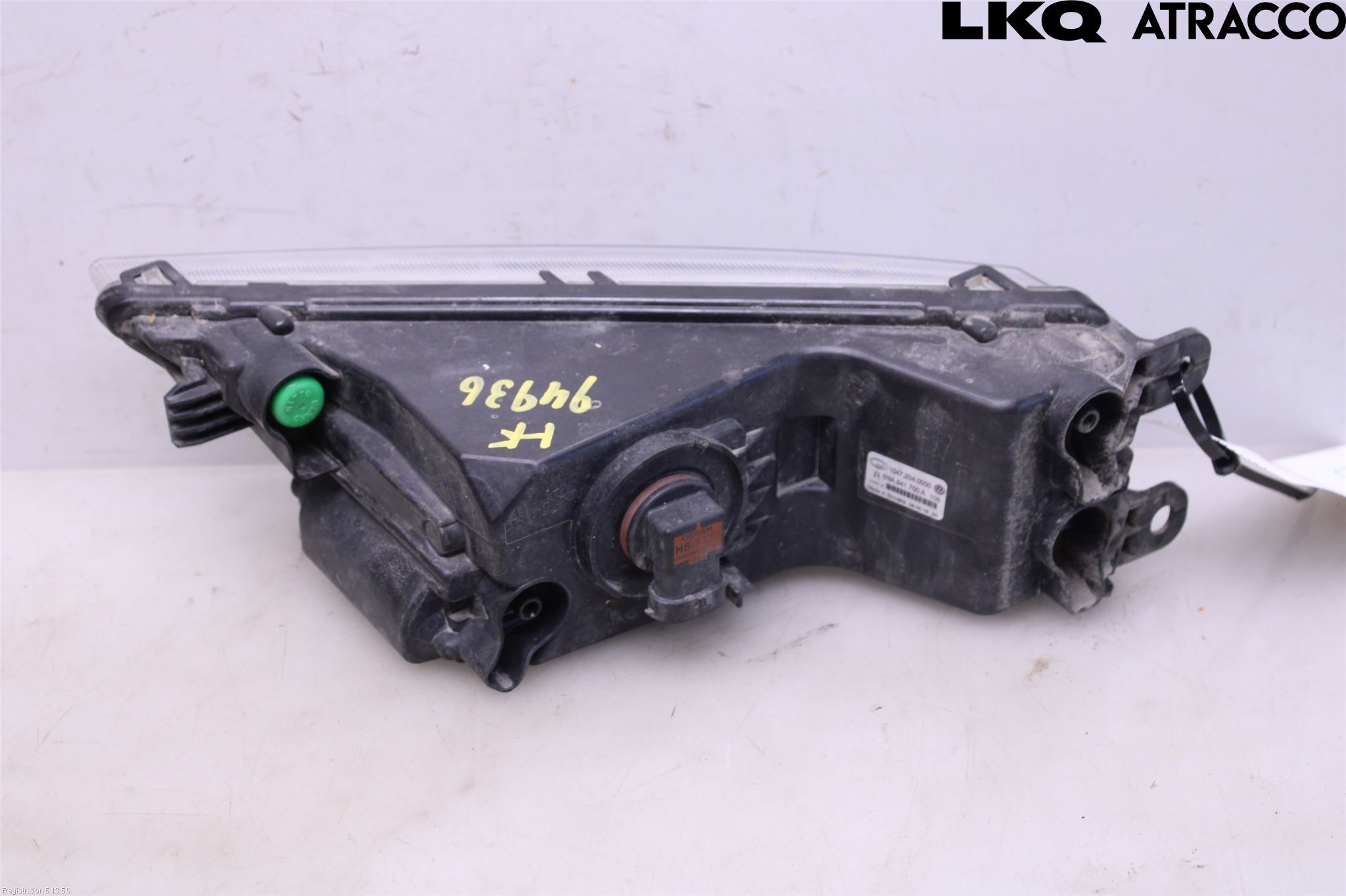 Volkswagen VW TIGUAN 16-24 Dimljus-Varselljus Fram