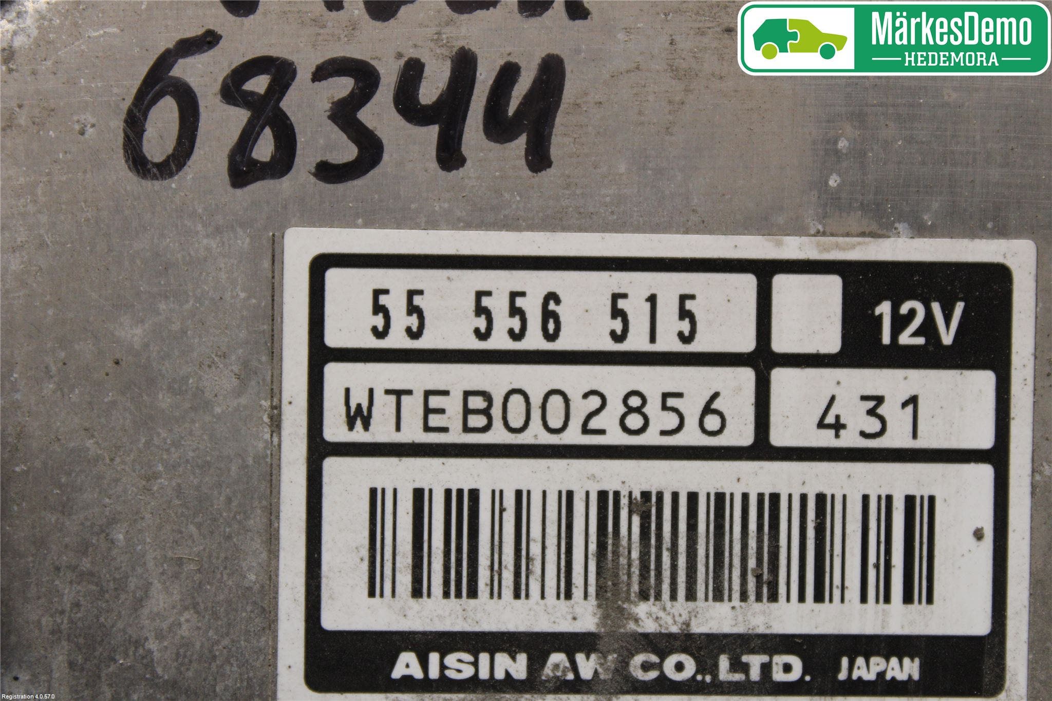 Saab 9-3 VER 2 Styrenhet Växellåda