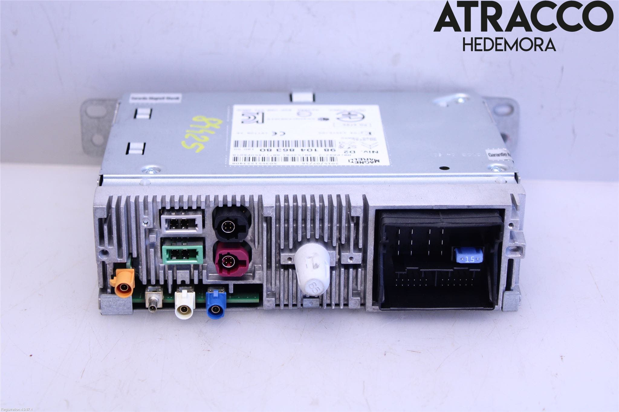 Citroen C4 GRAND PICASSO 14-18 Cd Radio - Multimediapanel