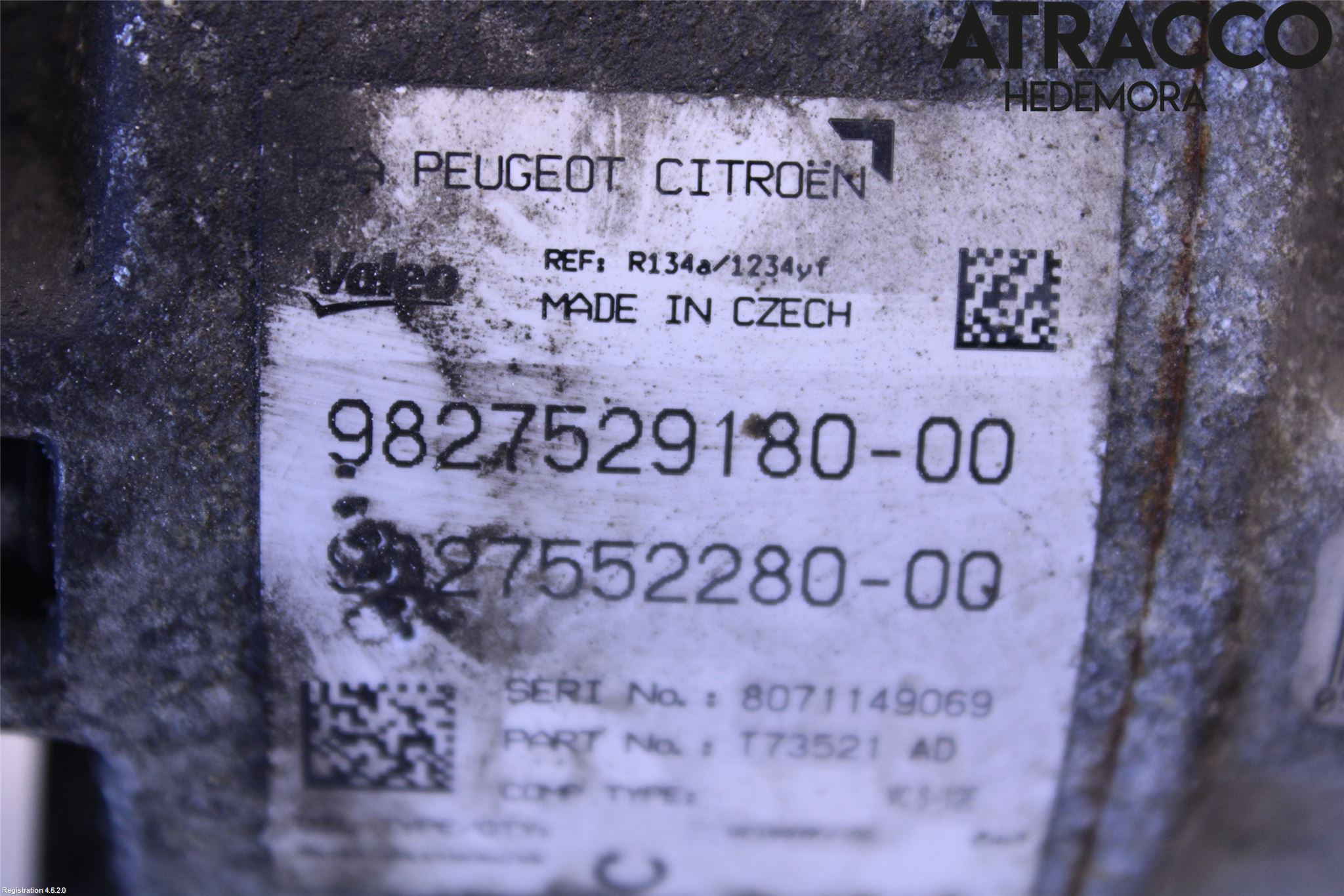 Citroen BERLINGO/E-BERLINGO 19- Ac Kompressor