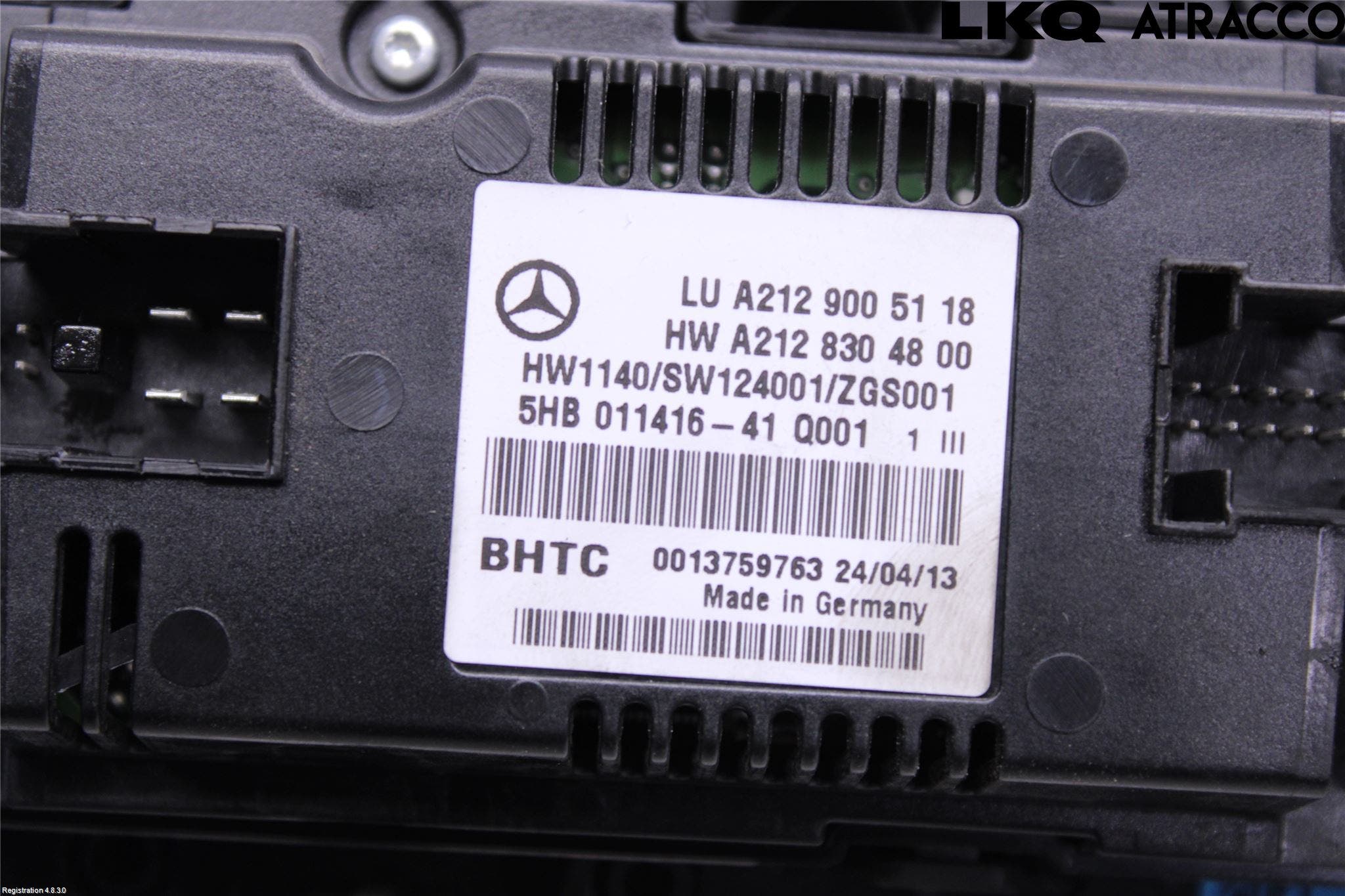 Mercedes-Benz MB E-KLASS (W212) 09-16 Ac Styrenhet Ac Manöveren