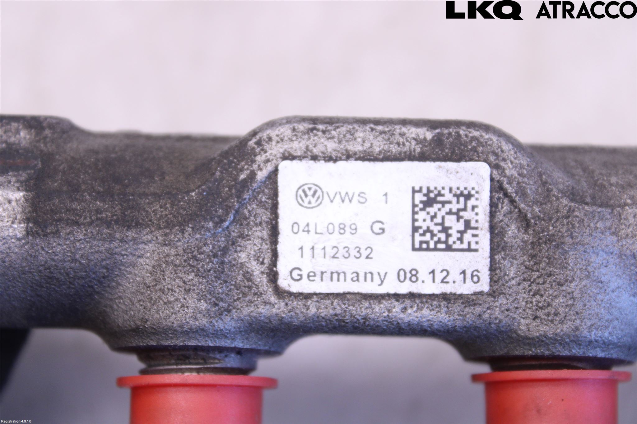 Volkswagen VW CADDY 16-20 Inj. Fuelrail