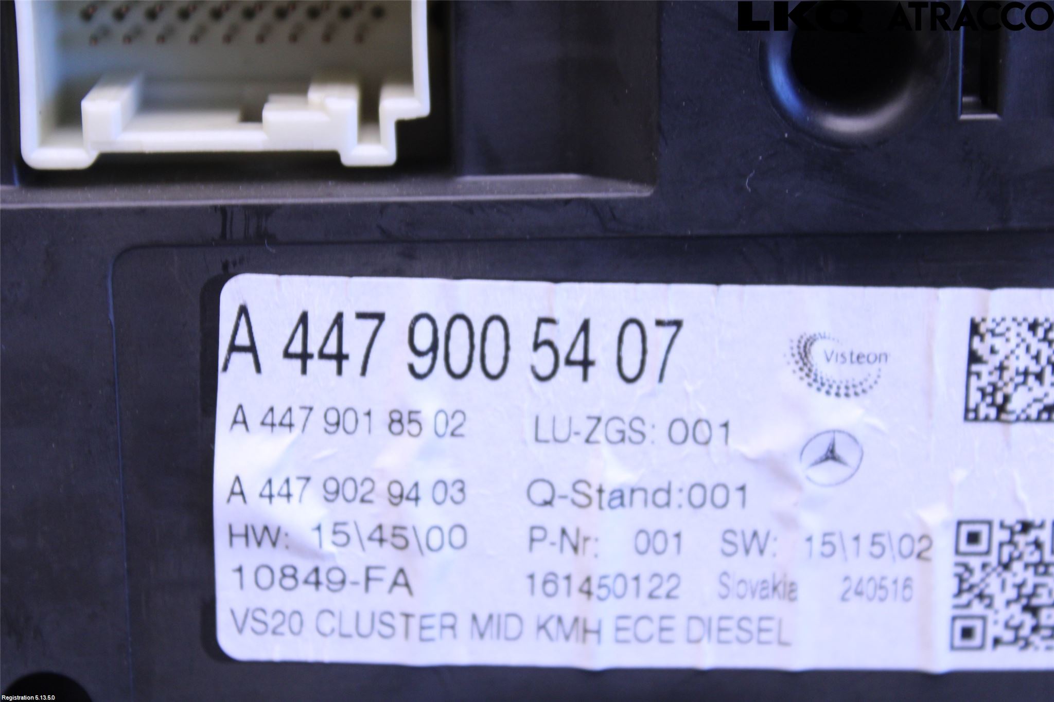 Mercedes-Benz MB VITO/V-KLASS (W640,W447,W448) 14- Instrument Komb