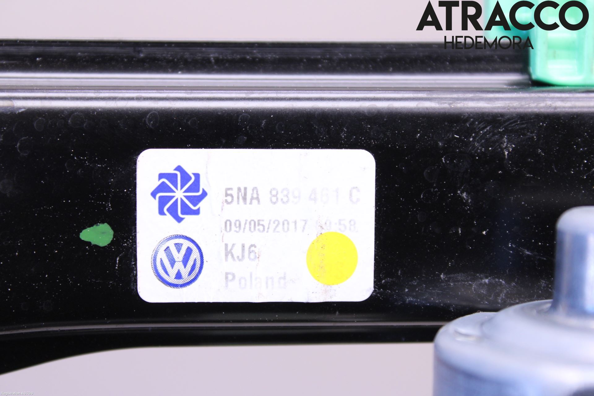 Volkswagen VW TIGUAN 16-24 Fönsterhiss El Kompl