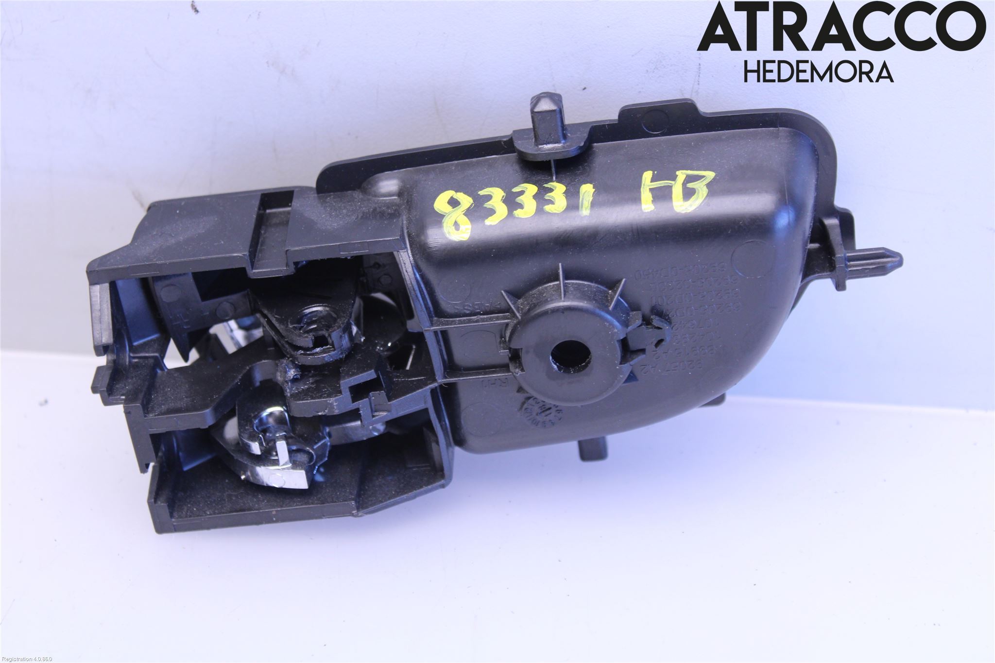 Toyota AYGO 15-21 Dörrhandtag Inre Hö