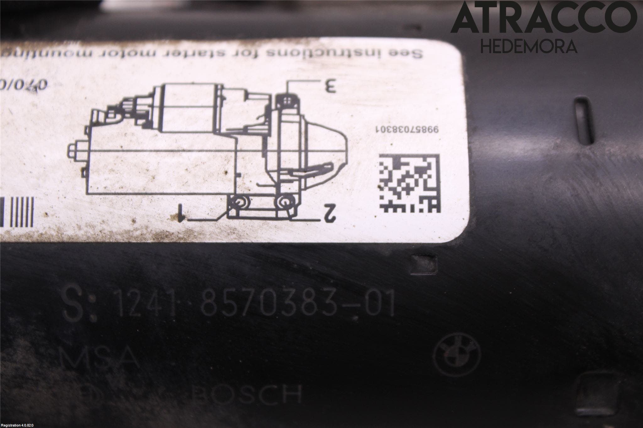 BMW X3 F25 10-17 Startmotor Diesel