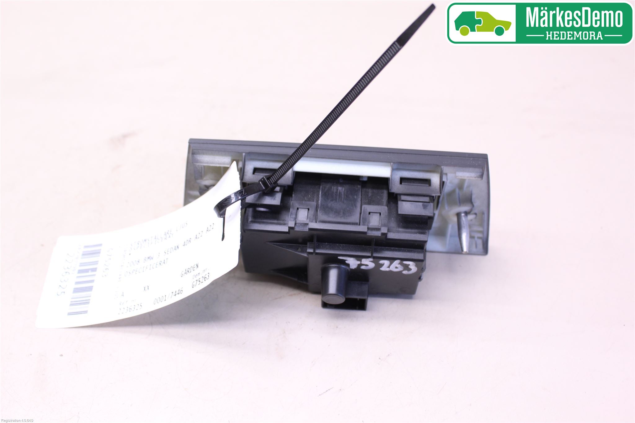 BMW 3 E90/91 SED/TOU 05-12 Strömställare Ljus