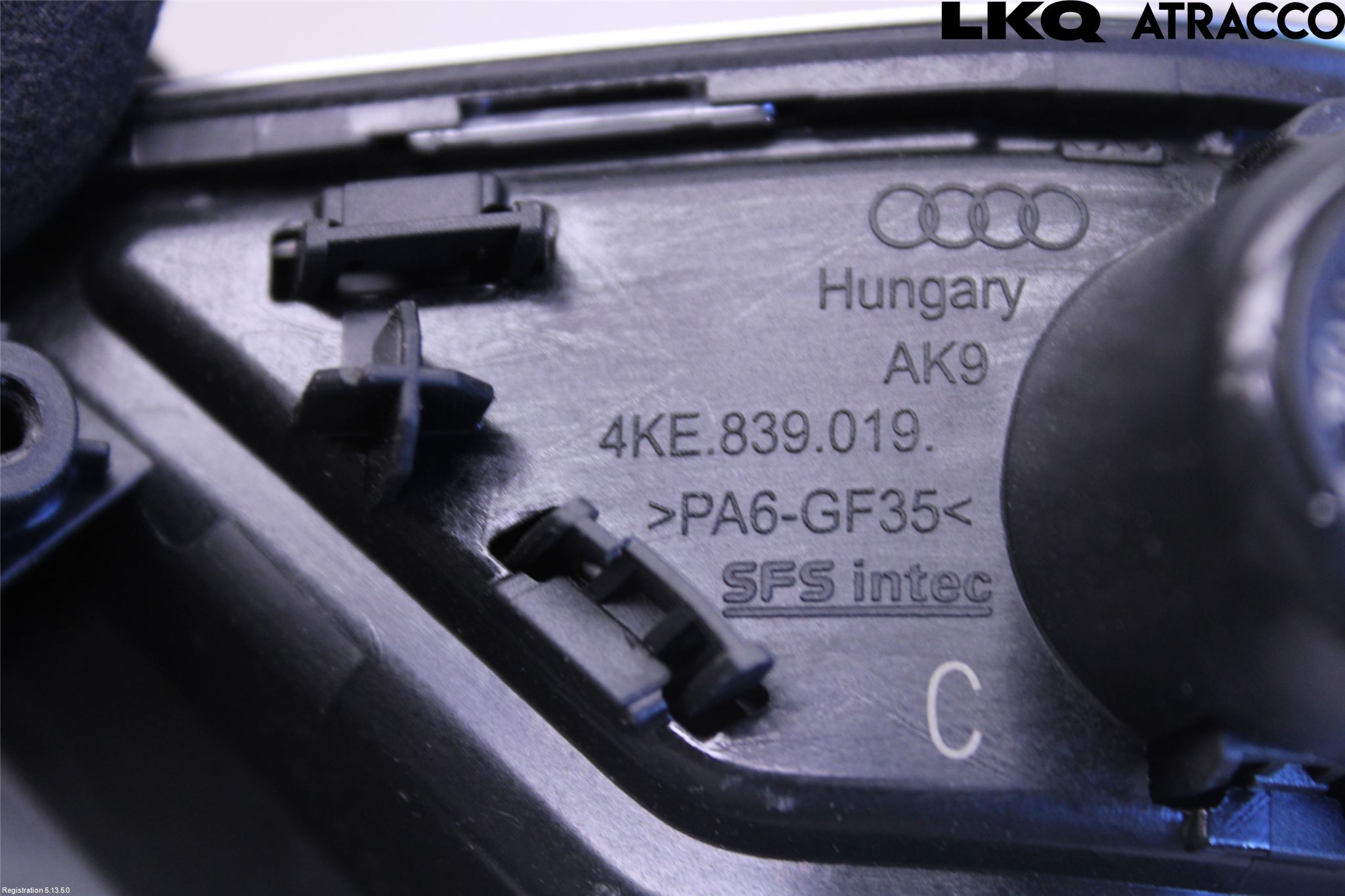 Audi E-TRON, S GE 19- Dörrhandtag Inre Vä