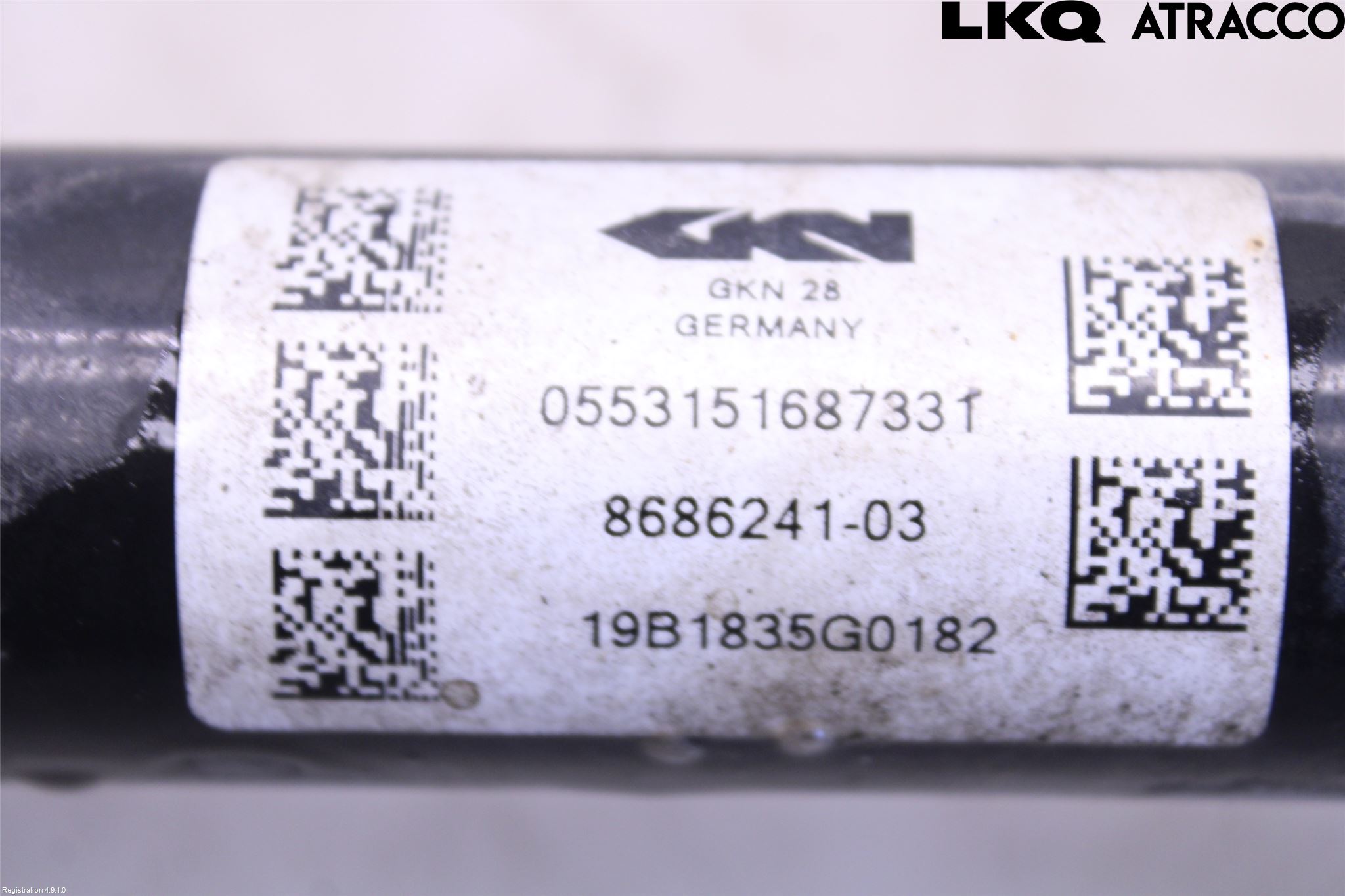 BMW 5 G30/G31/F90 17-23 Drivaxel Bak Vänster