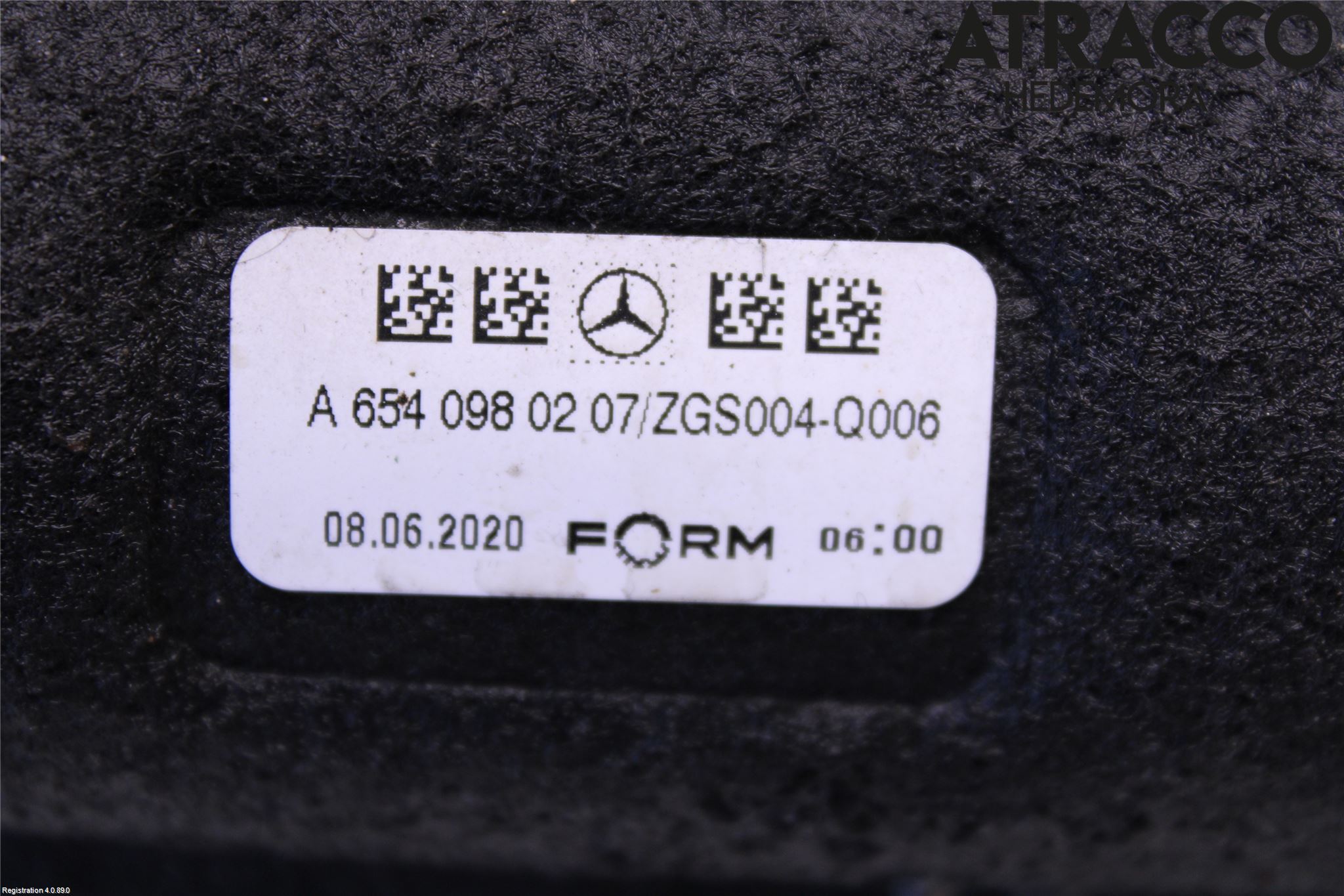 Mercedes-Benz MB VITO/V-KLASS (W640,W447,W448) 14- Laddluft-Intercoolerrör