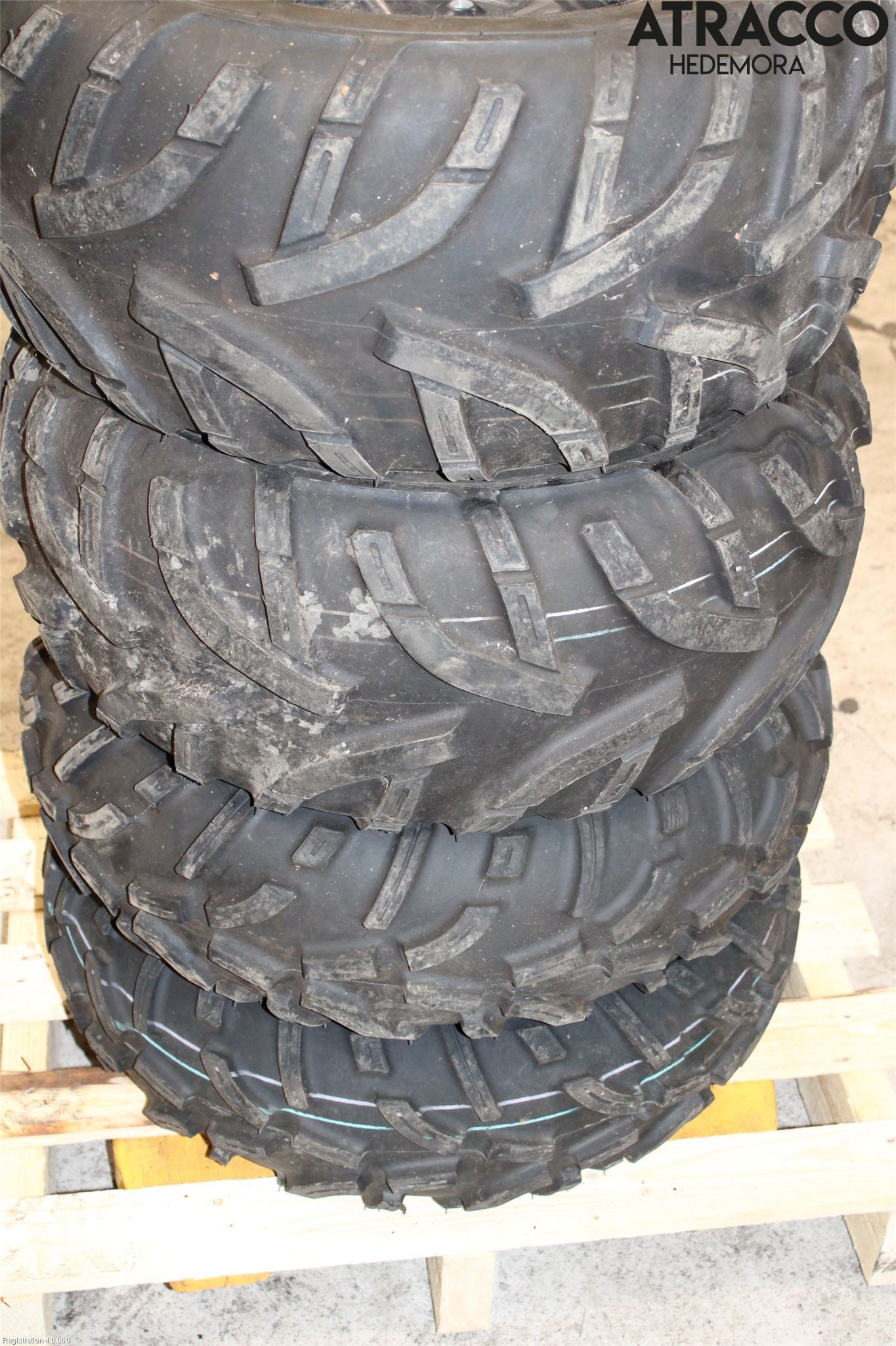 MC och moped ATV SUZUKI Sommardäck Plåtfälg 4St