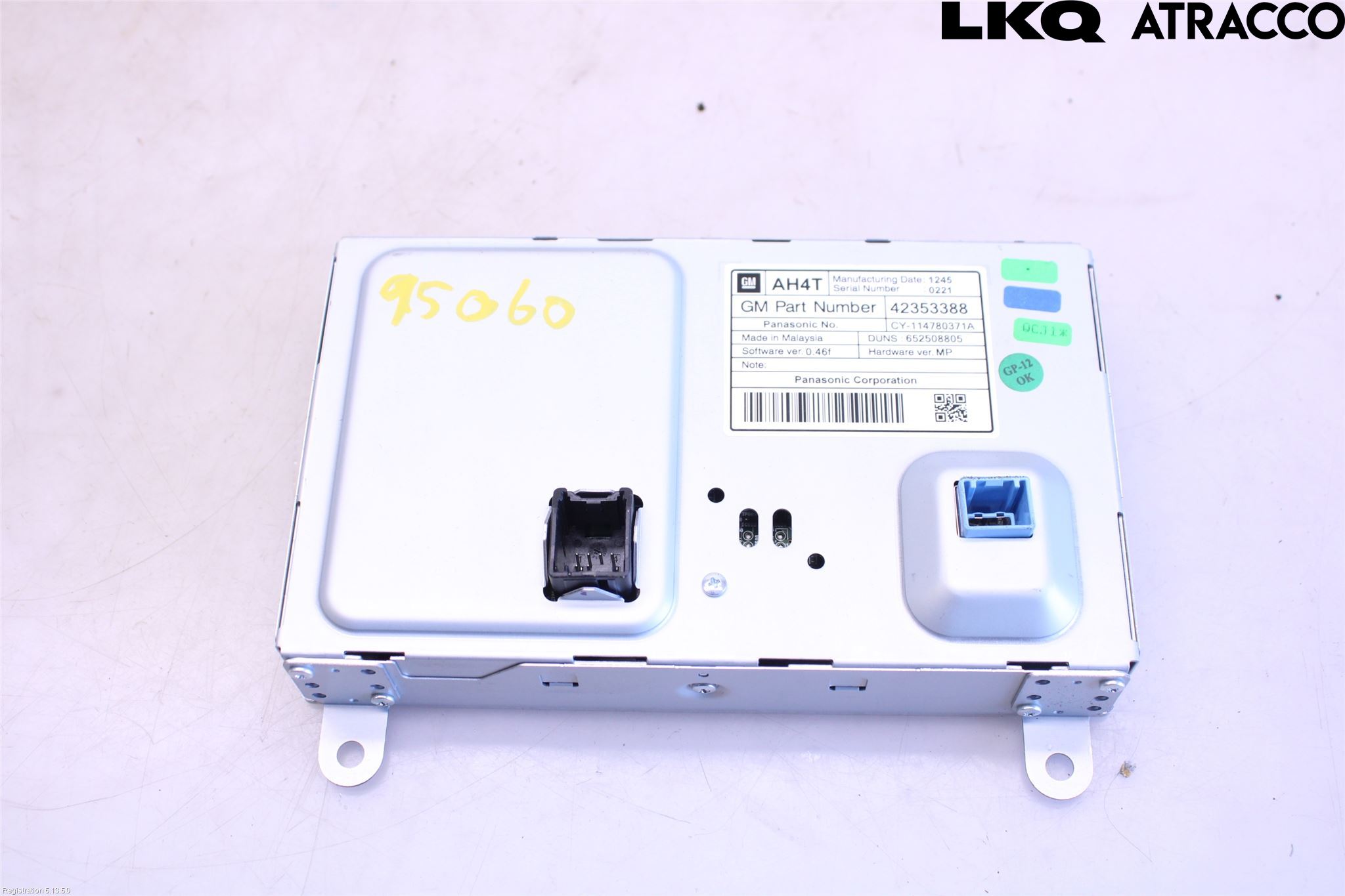 Opel ZAFIRA C 12-19 Cd Radio - Multimediapanel