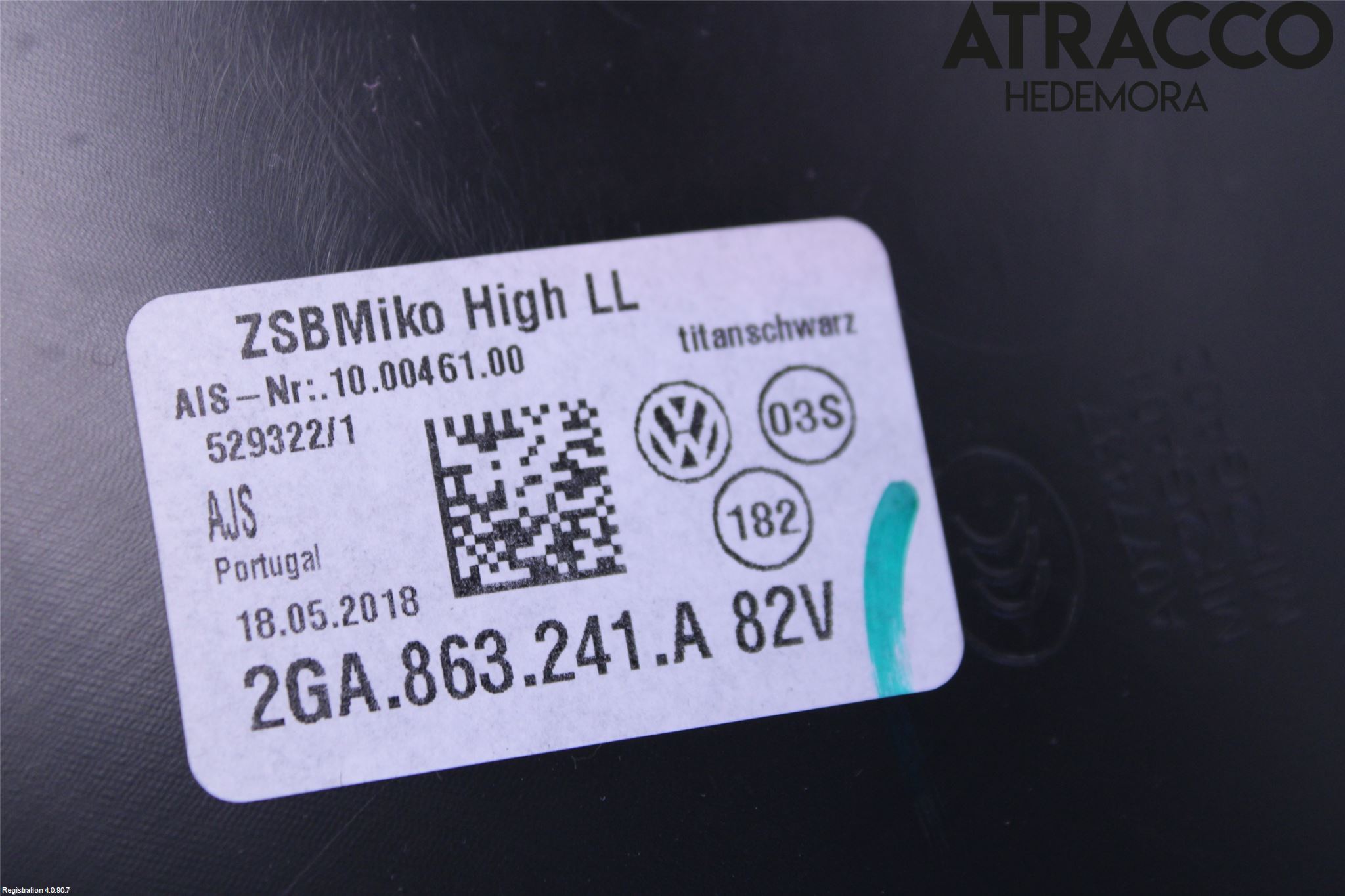 Volkswagen VW T-ROC 18- Inr Tunnelfack
