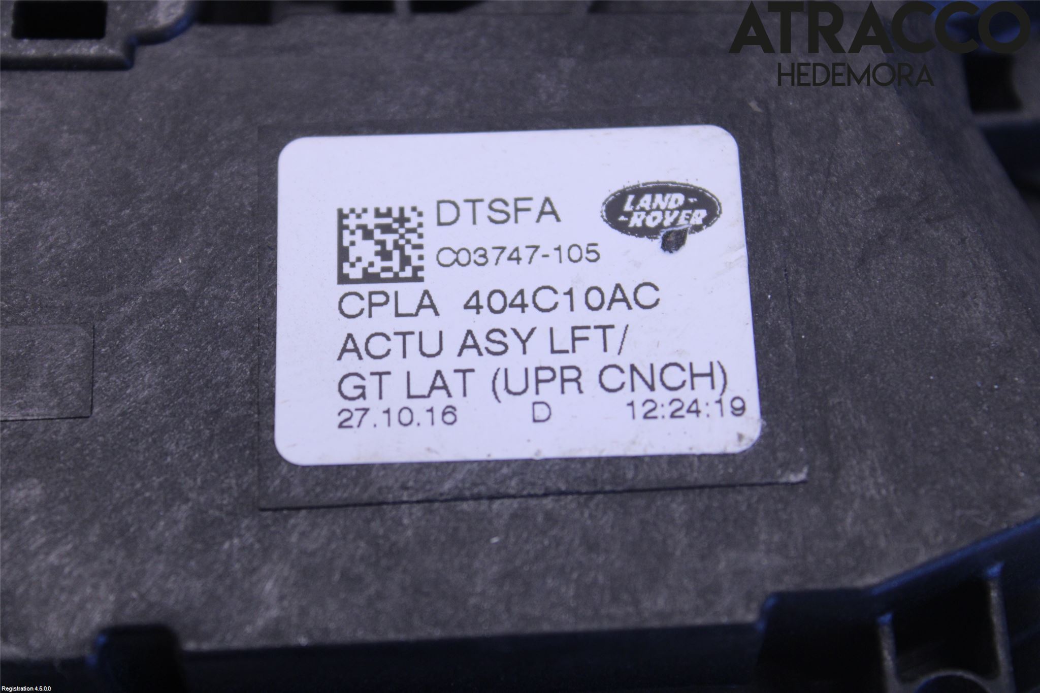 Jaguar F-PACE Centrallåsmot Baklucka